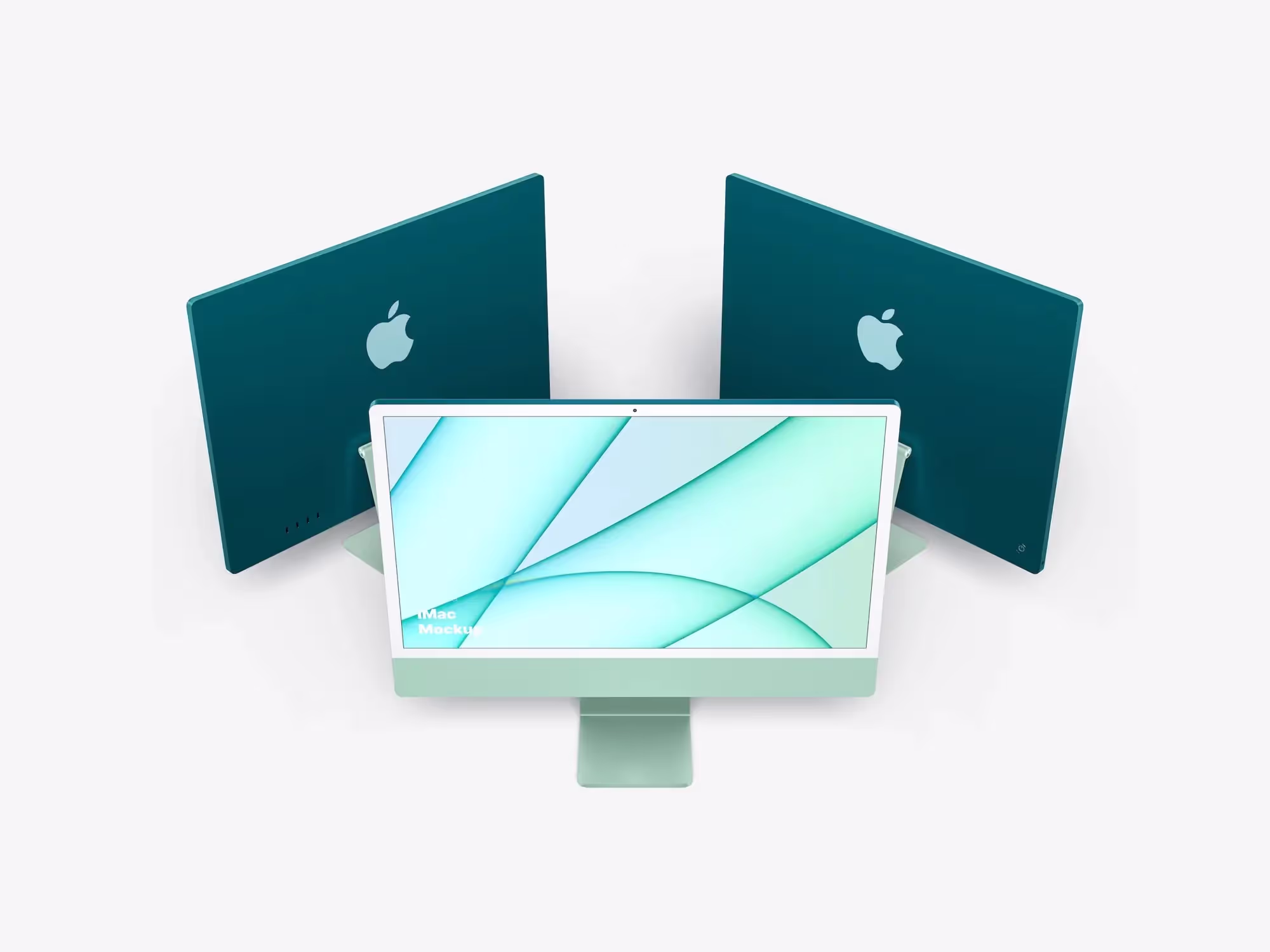 iMac 24-inch Mockups | Best Commercial Version