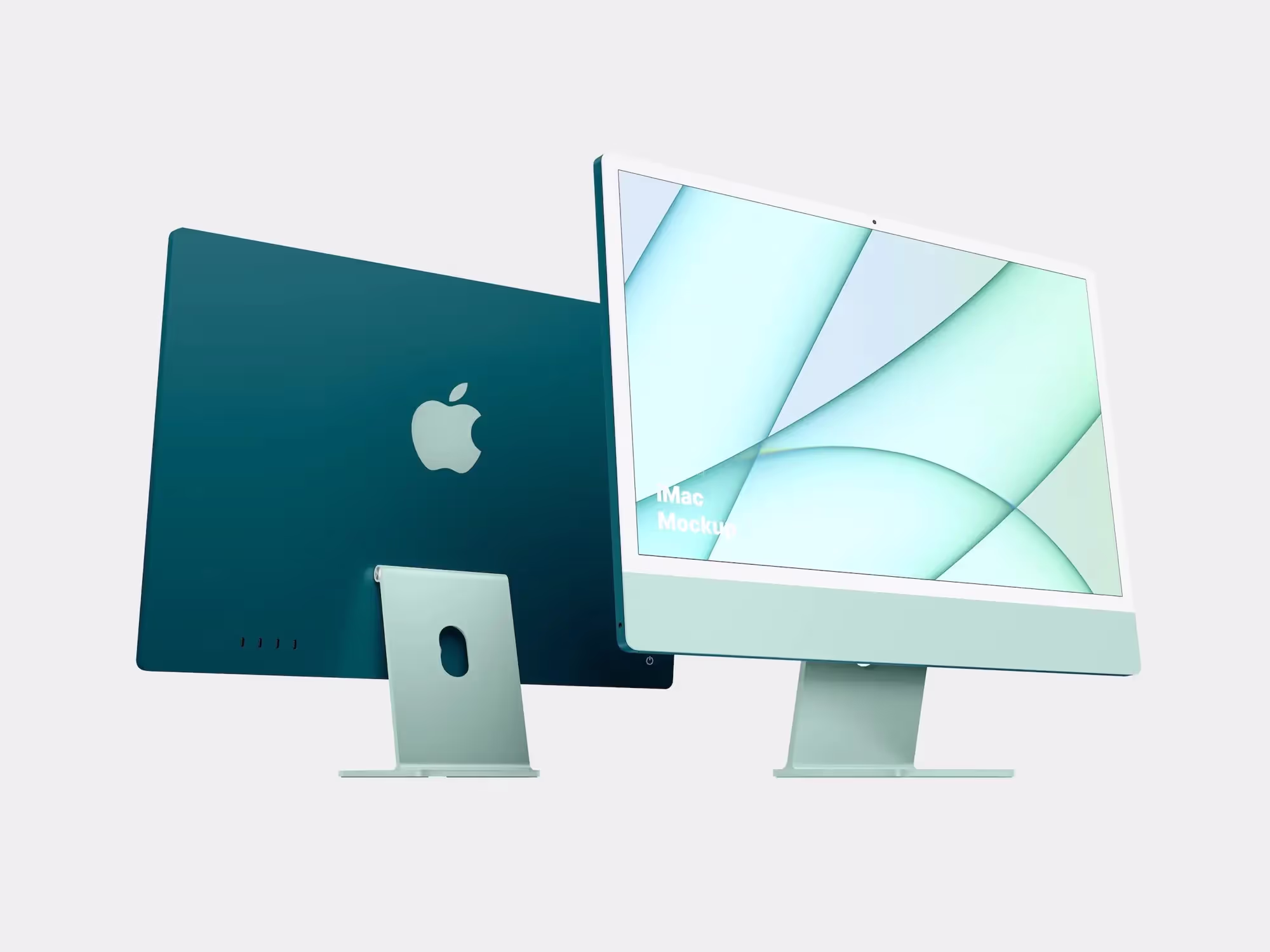 iMac 24-inch Mockups | Full Resolution File