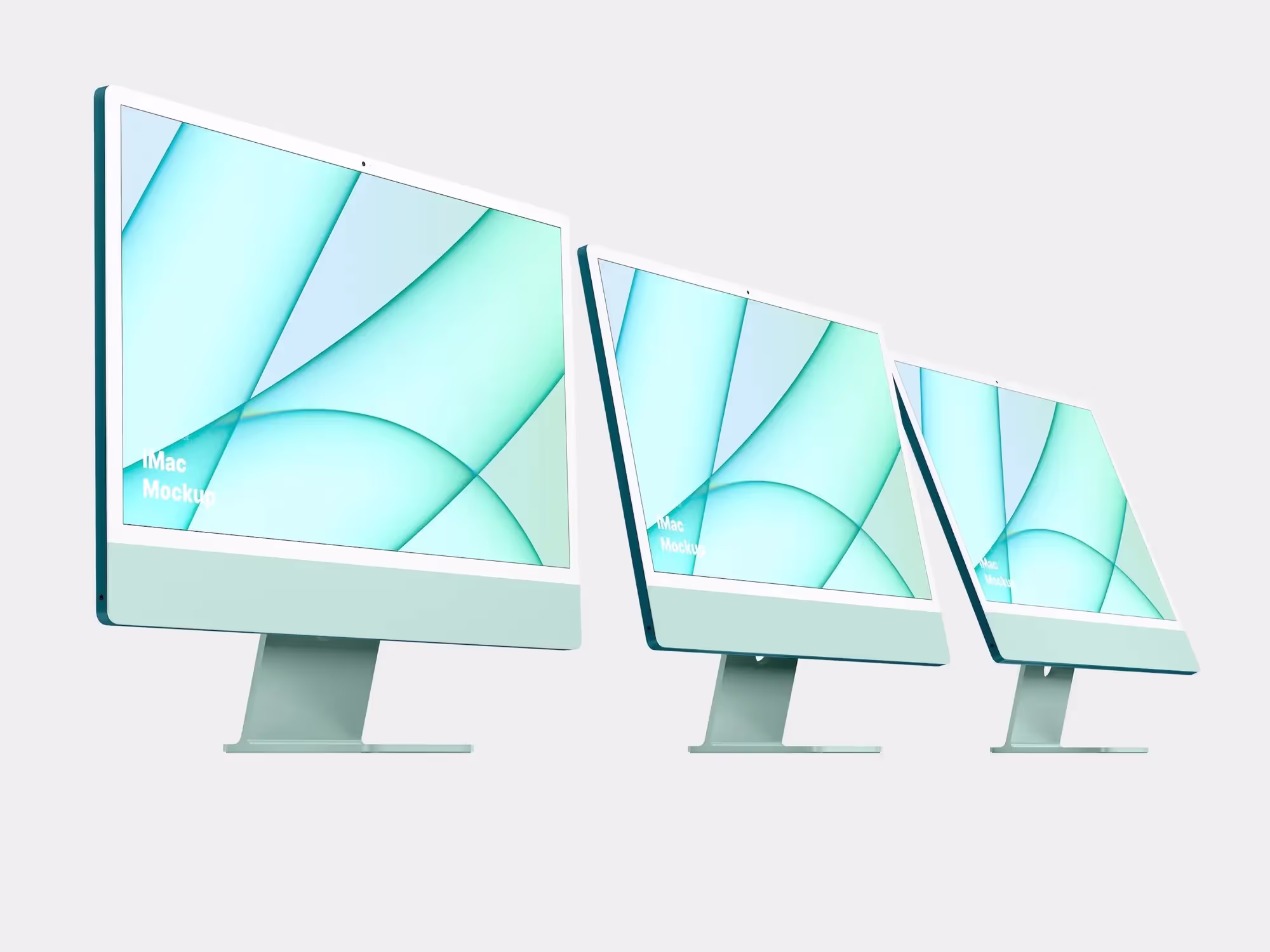 iMac 24-inch Mockups | Professional Template