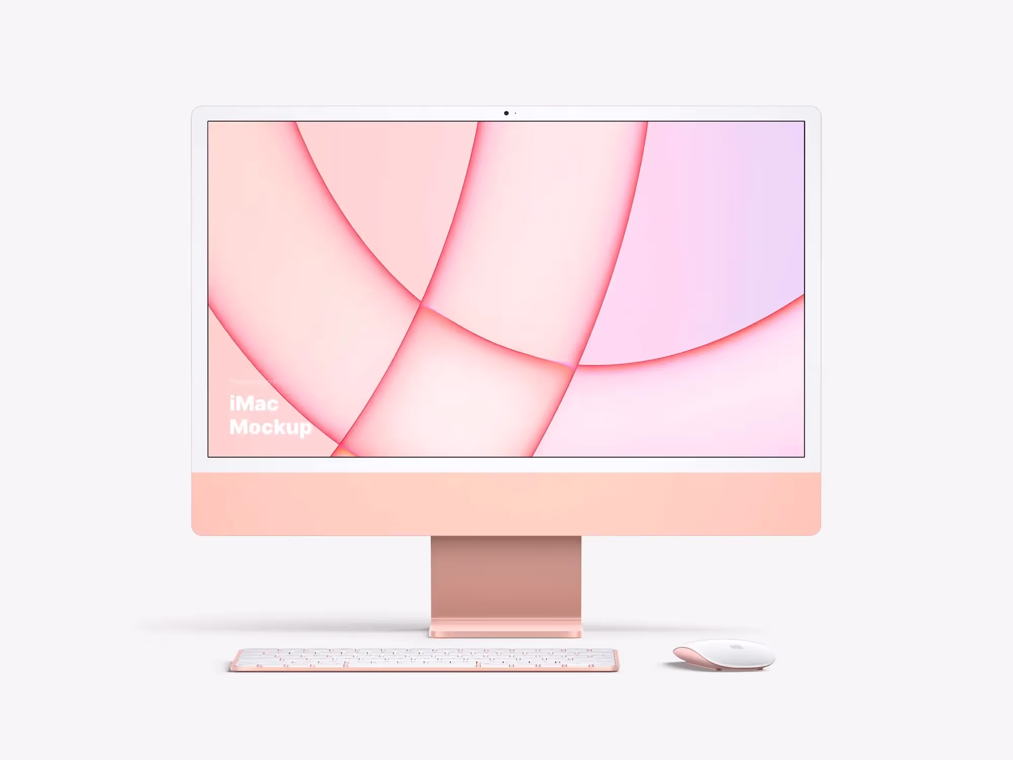 iMac 24-inch Mockups | Full Resolution File