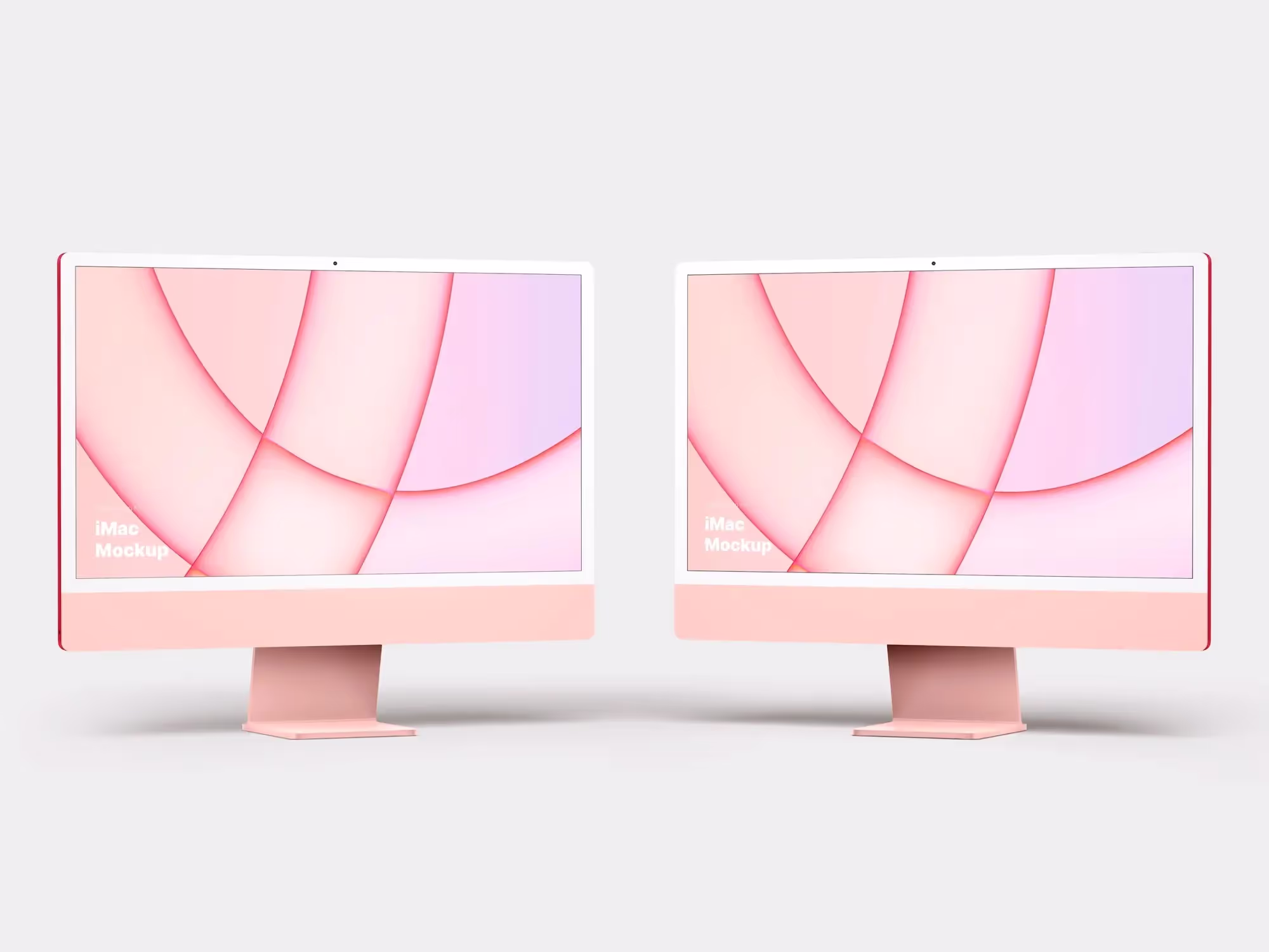 iMac 24-inch Mockups | Pro Designer Pack
