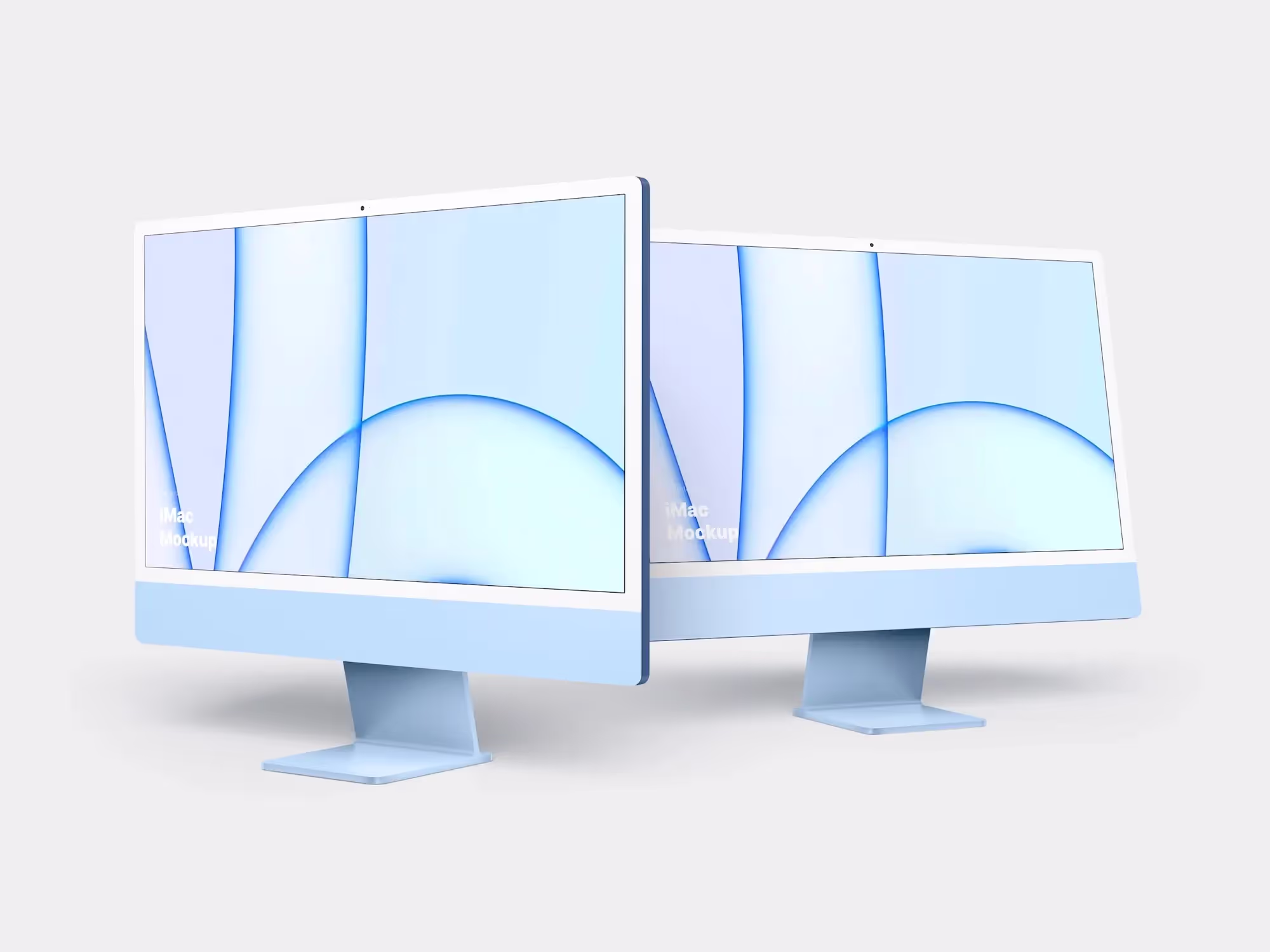 iMac 24-inch Mockups | Best Seller Template
