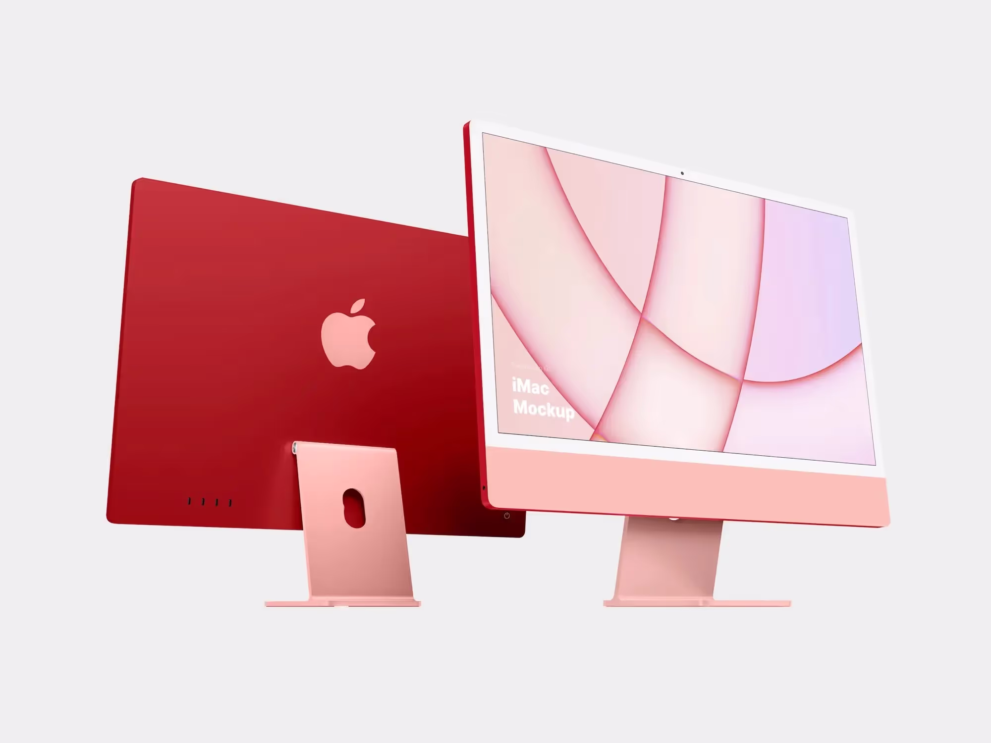 iMac 24-inch Mockups | High Quality Asset