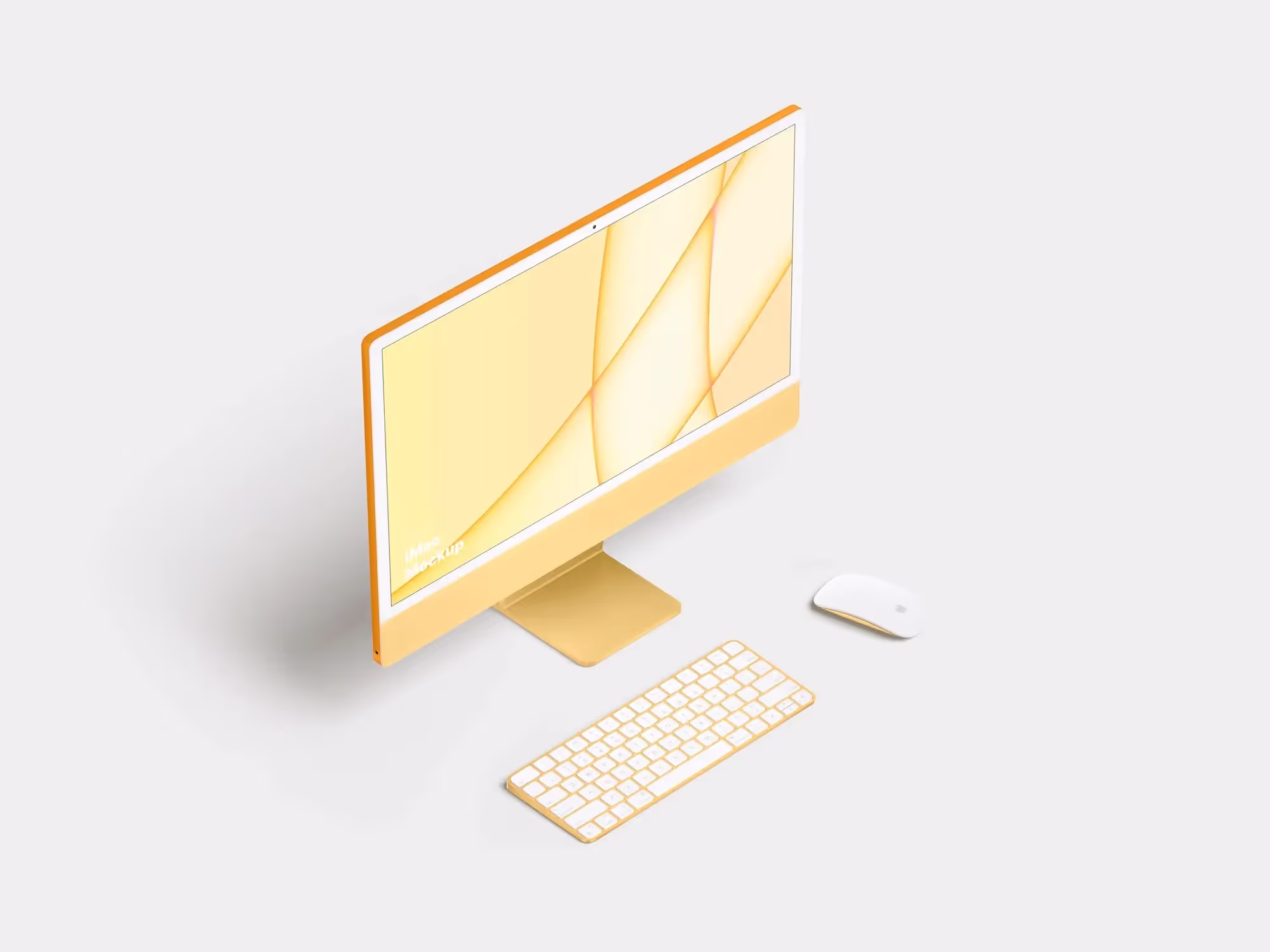 iMac 24-inch Mockups | Full Resolution File