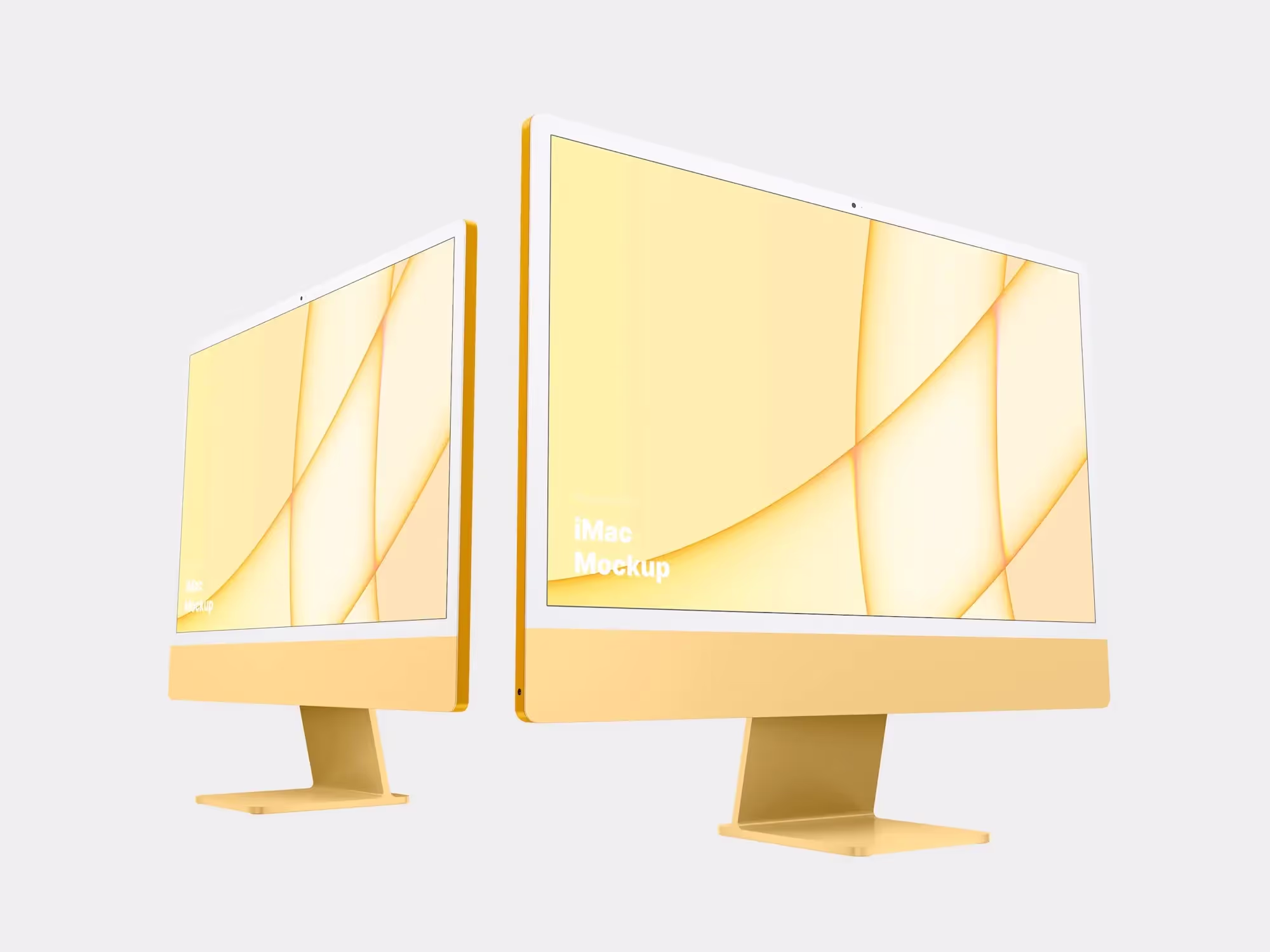 iMac 24-inch Mockups | Premium Download Ready