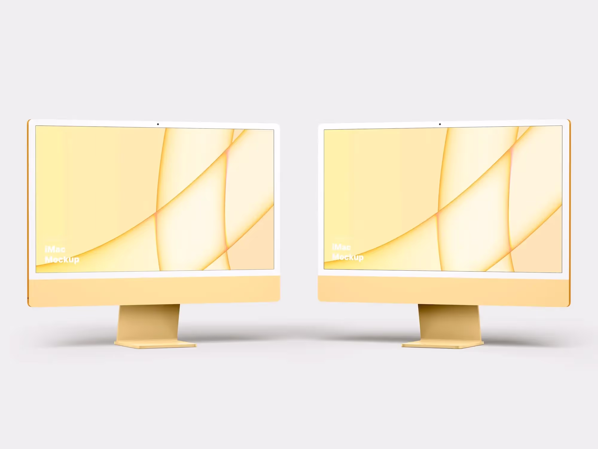 iMac 24-inch Mockups | Full Resolution File