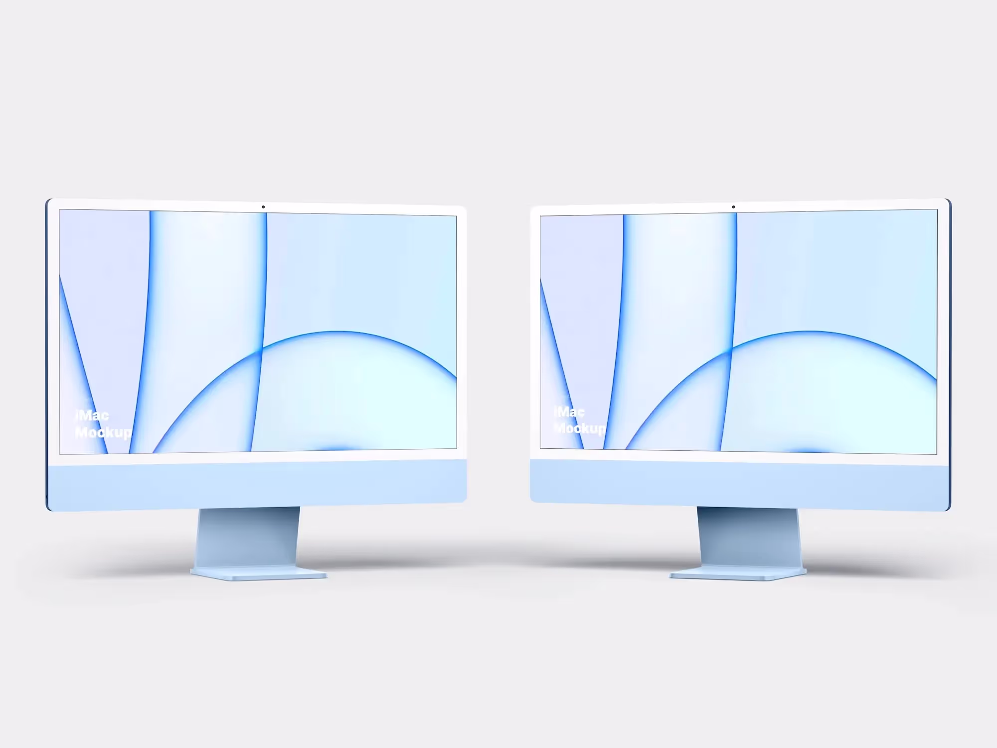 iMac 24-inch Mockups | Professional Template