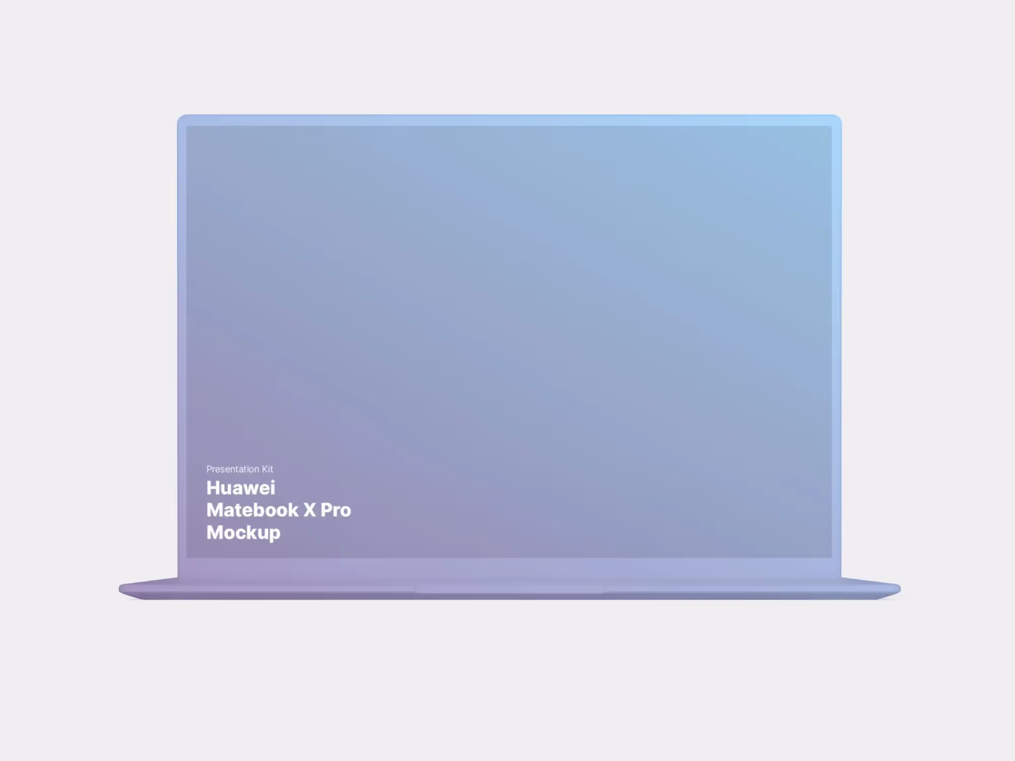 Huawei MateBook X Pro Mockups | Top Selling Mockup