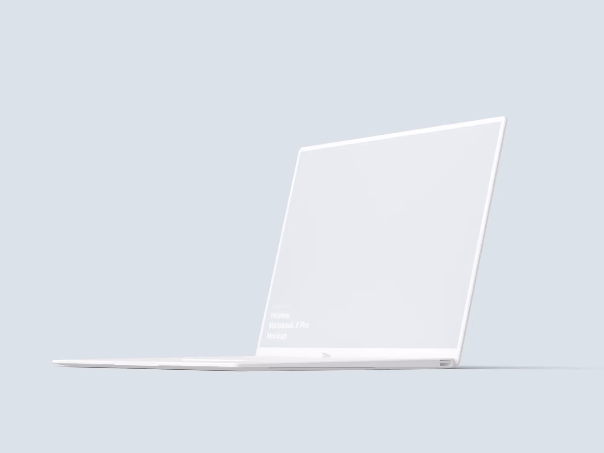 Huawei MateBook X Pro Mockups | Available on ls.graphics