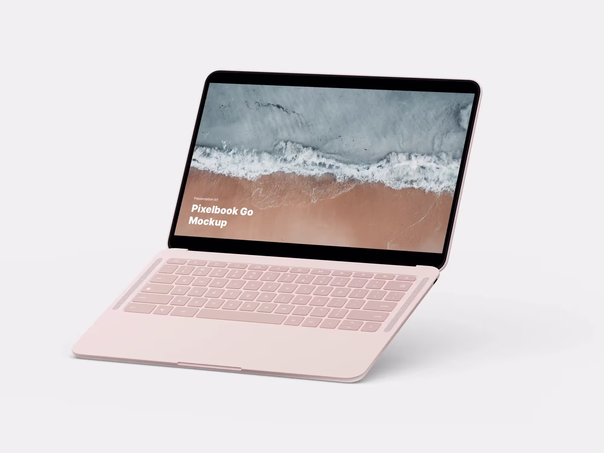 Google PixelBook Go Mockups | Best Seller Template