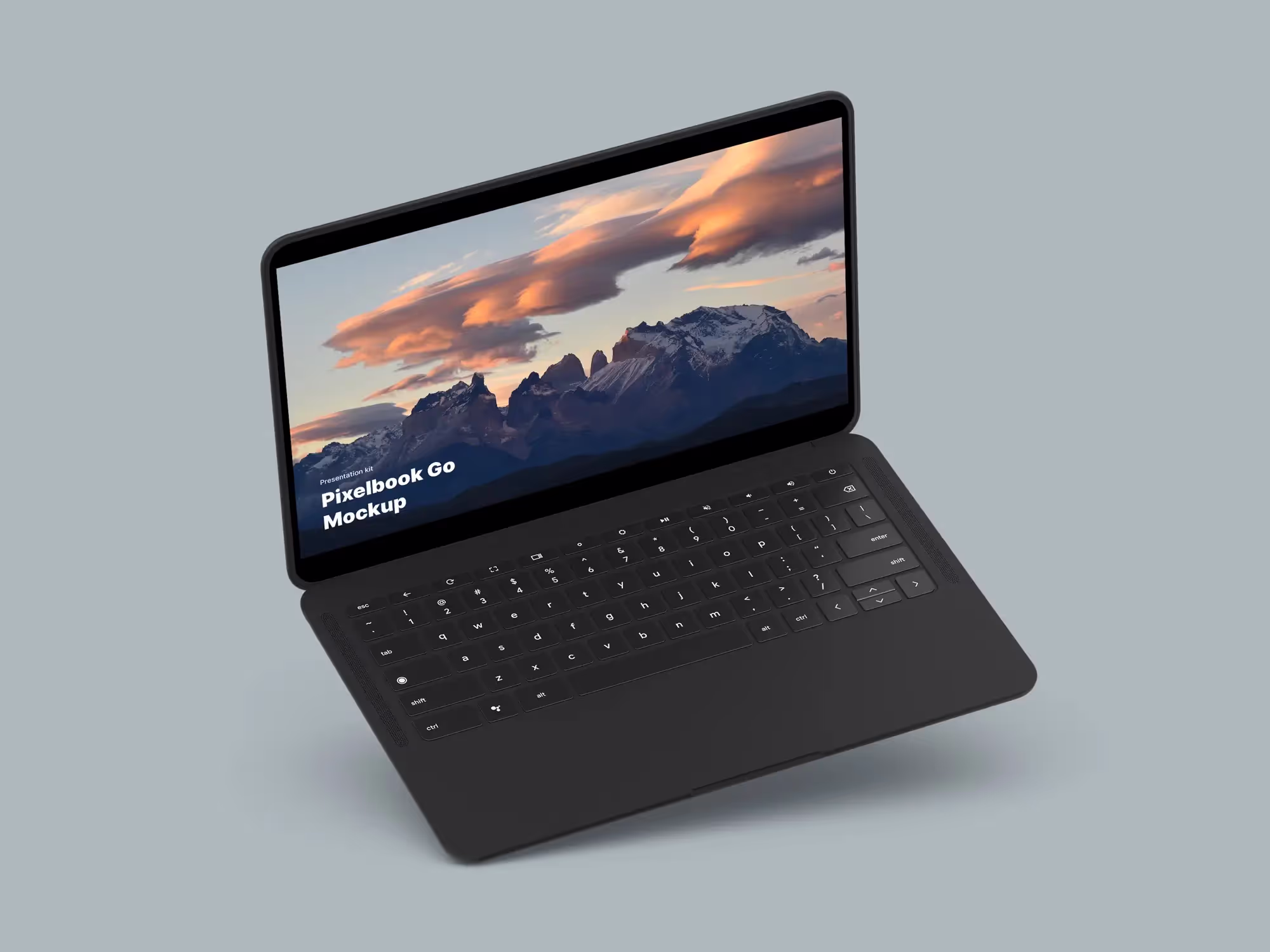 Google PixelBook Go Mockups | Full Resolution File