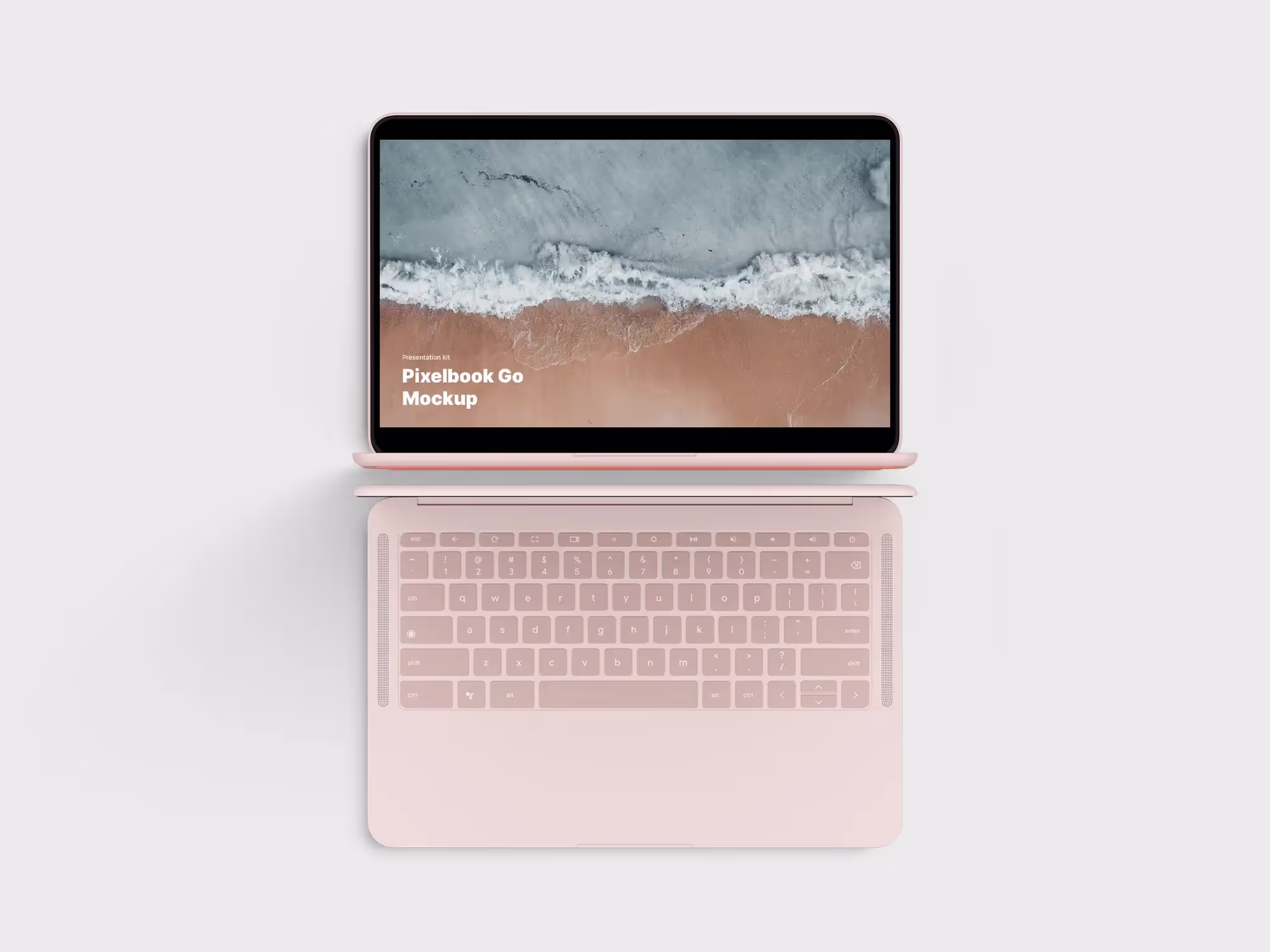 Google PixelBook Go Mockups | High Quality Asset