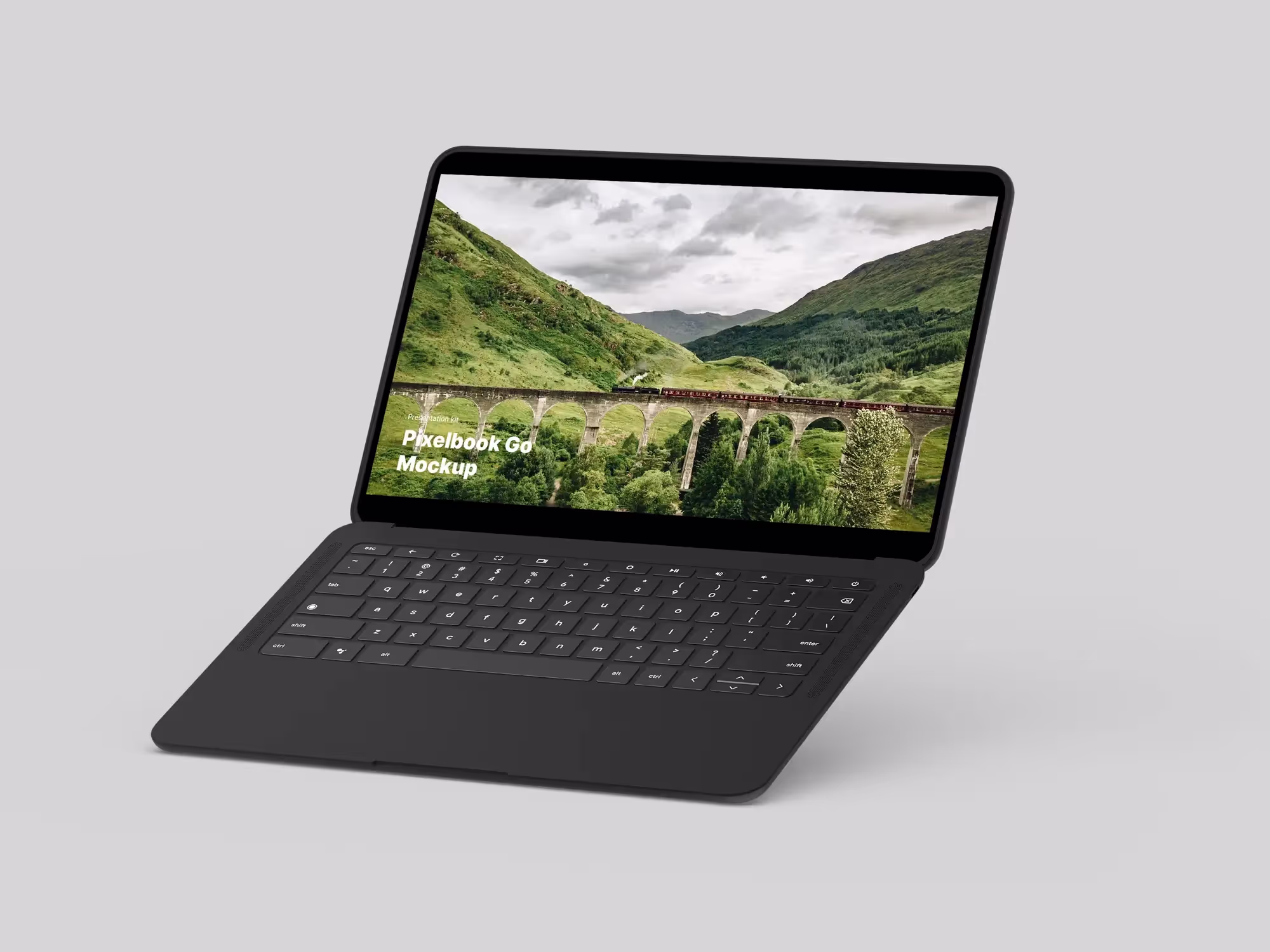 Google PixelBook Go Mockups | Download at ls.graphics