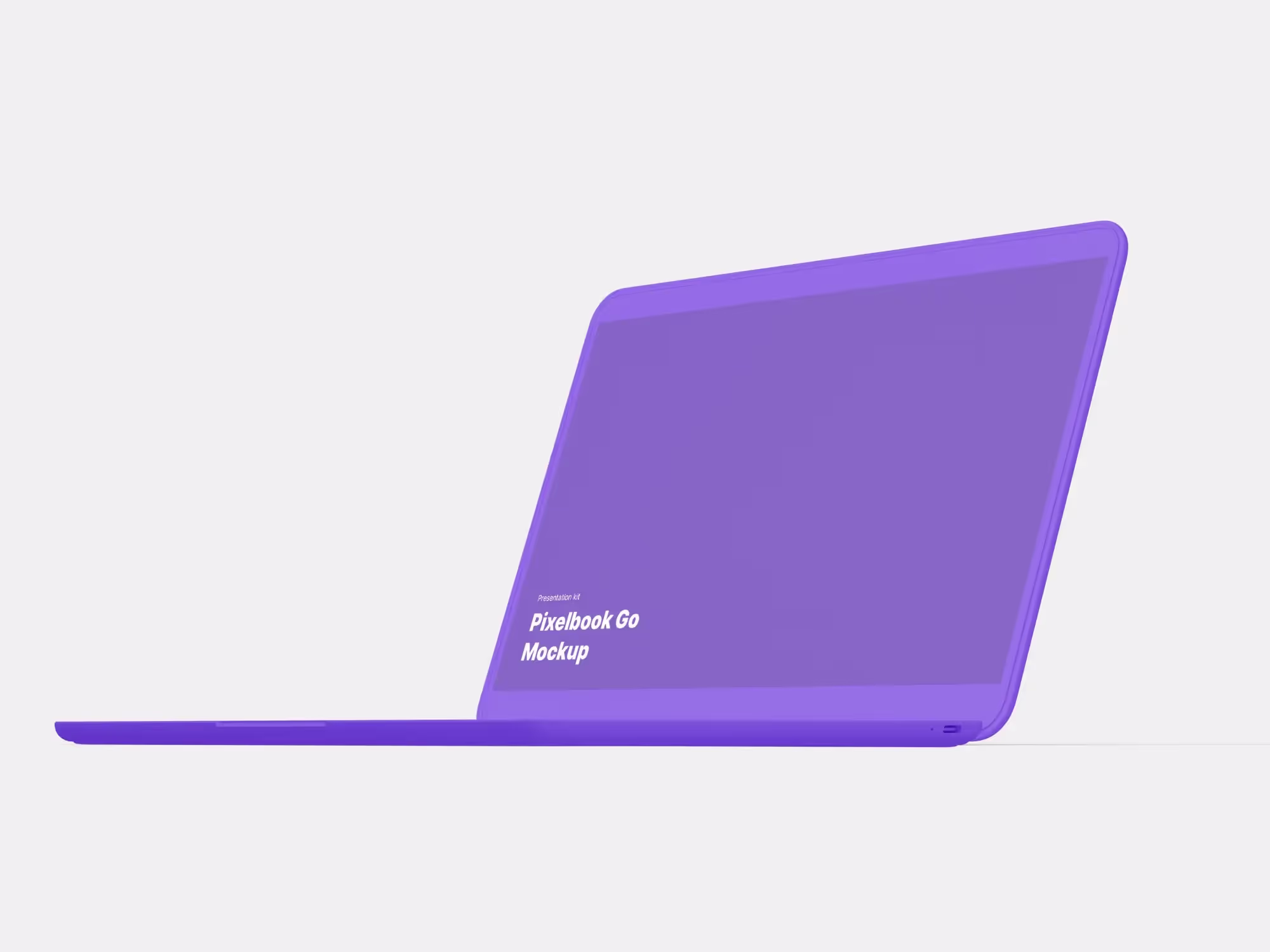 Google PixelBook Go Mockups | High Quality Asset