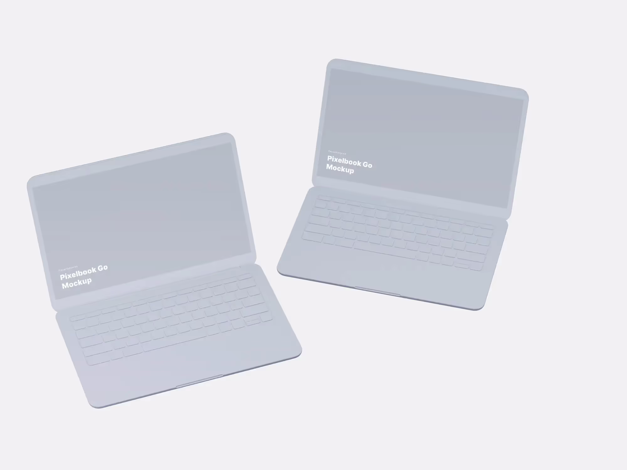 Google PixelBook Go Mockups | Full Resolution File