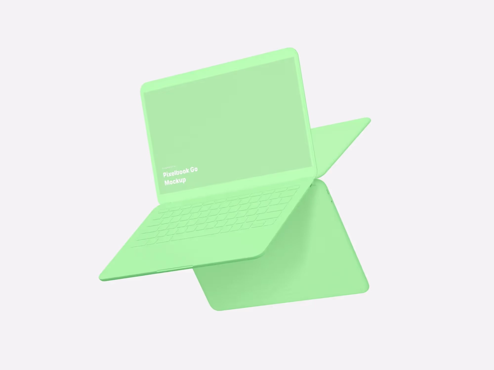 Google PixelBook Go Mockups | Download at ls.graphics
