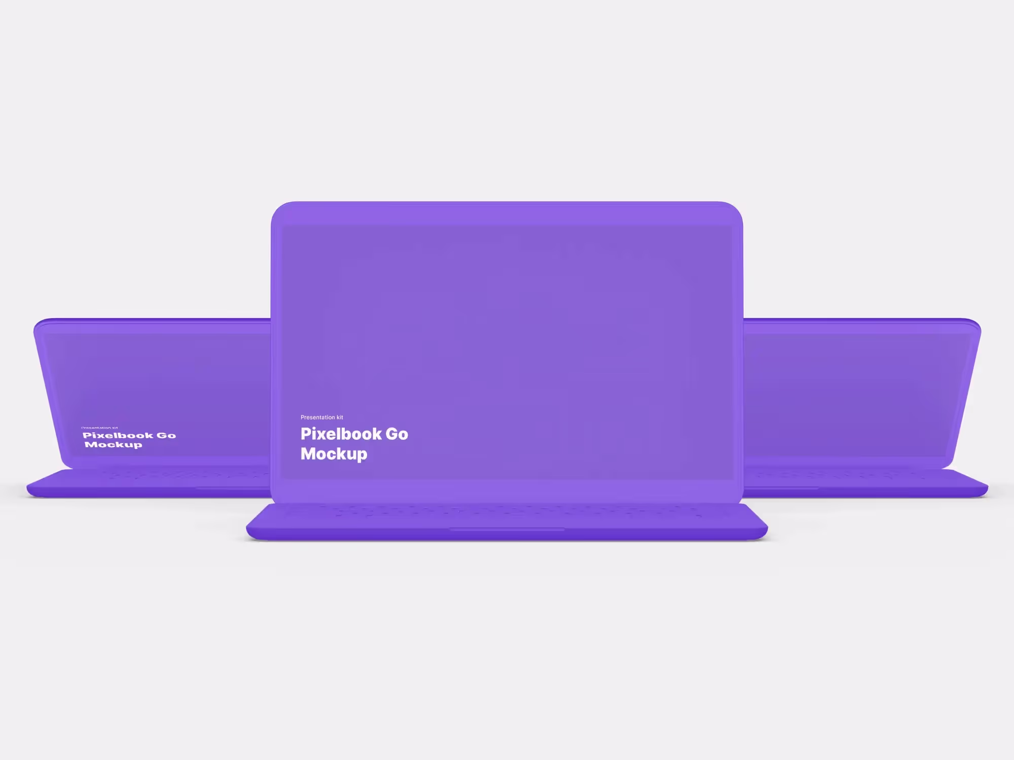 Google PixelBook Go Mockups | Full Resolution File