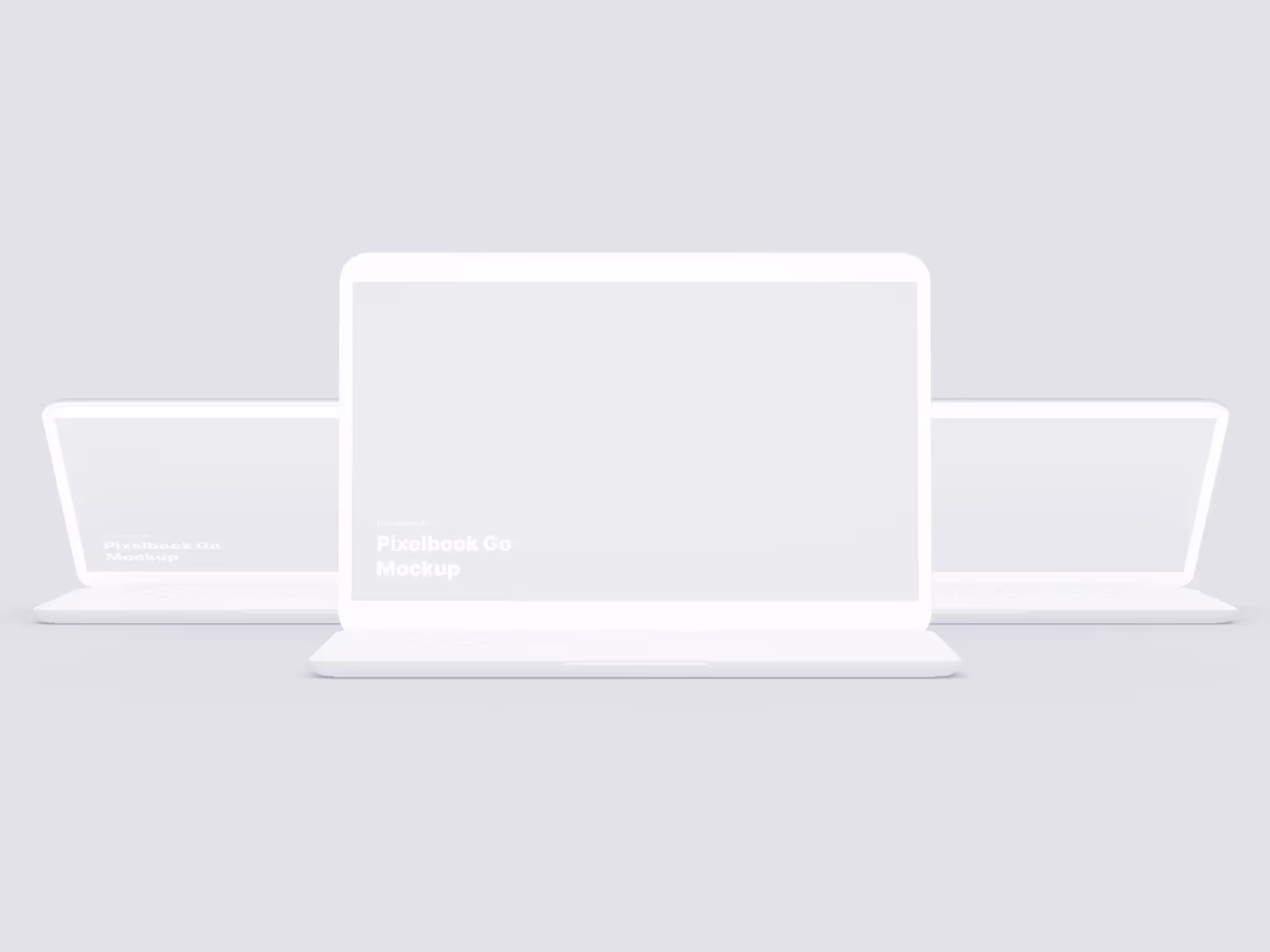 Google PixelBook Go Mockups | High Quality Asset