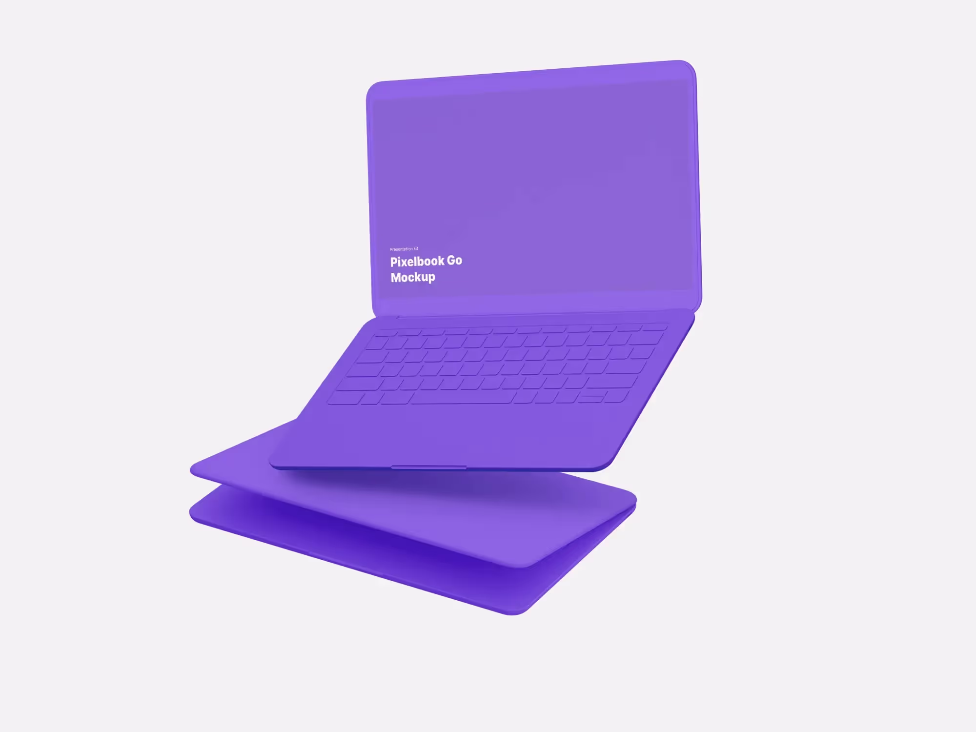 Google PixelBook Go Mockups | Full Resolution File