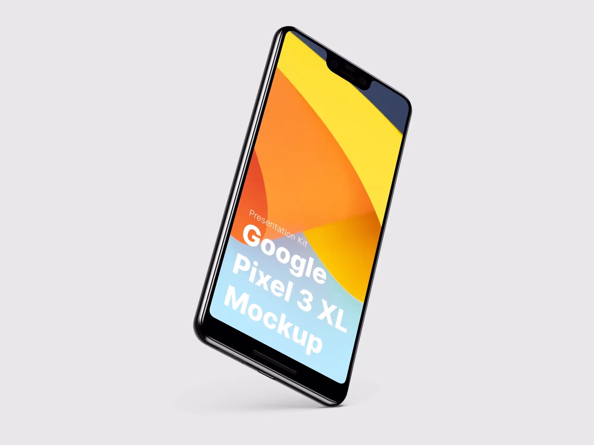 Google Pixel 3, Google Pixel 3 XL Mockups | Available on ls.graphics