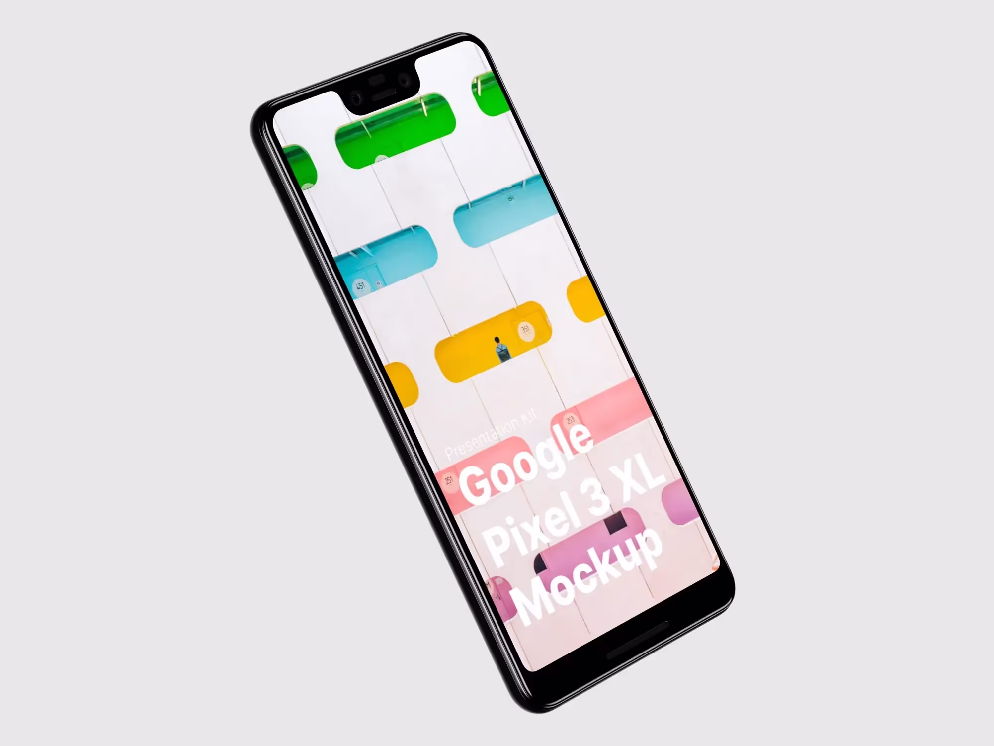 Google Pixel 3, Google Pixel 3 XL Mockups | Best Seller Template