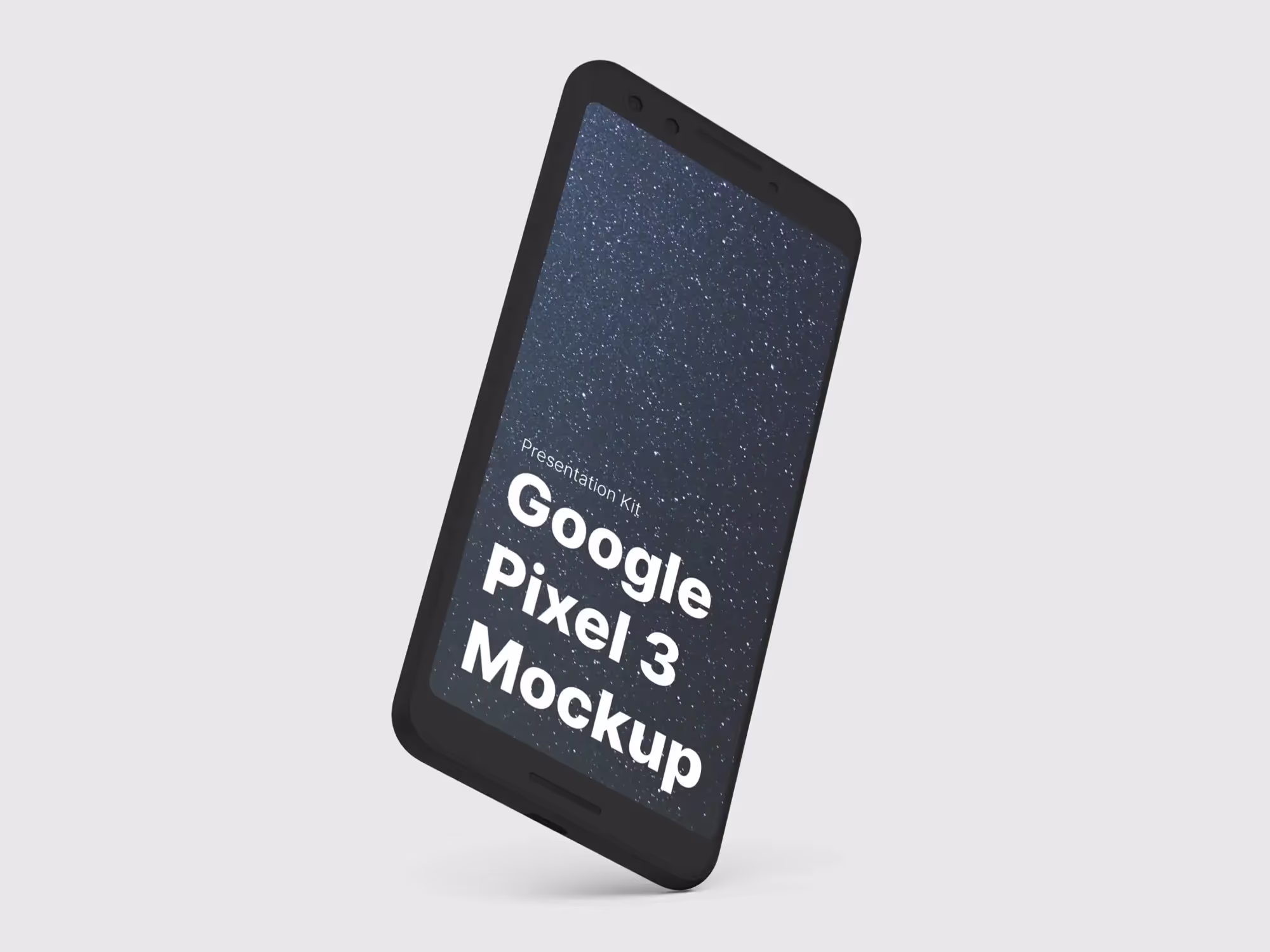 Google Pixel 3, Google Pixel 3 XL Mockups | Professional Template