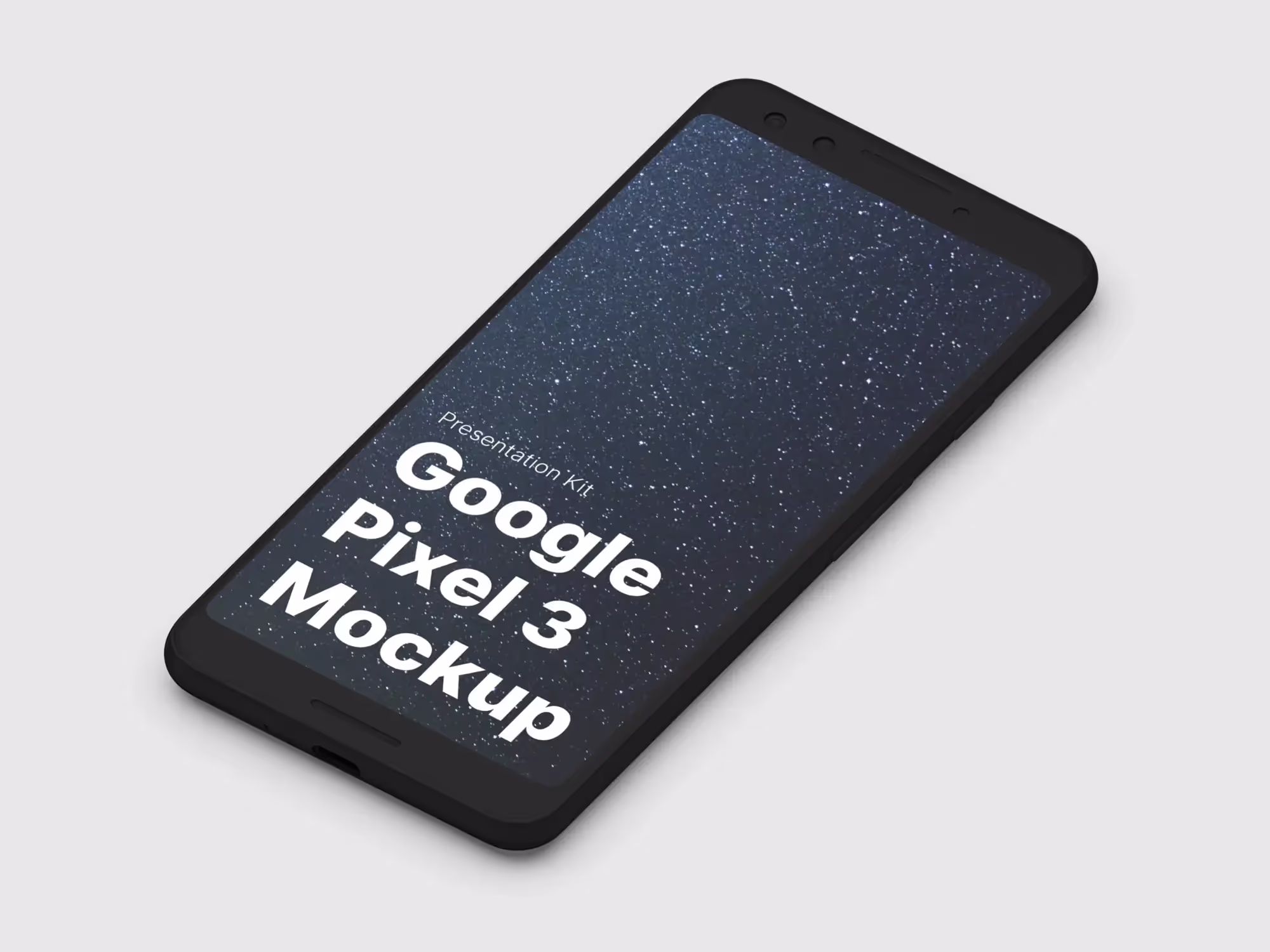 Google Pixel 3, Google Pixel 3 XL Mockups | Premium Download Ready