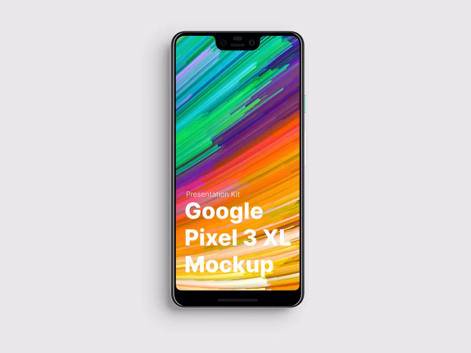 Google Pixel 3, Google Pixel 3 XL Mockups | High Quality Asset