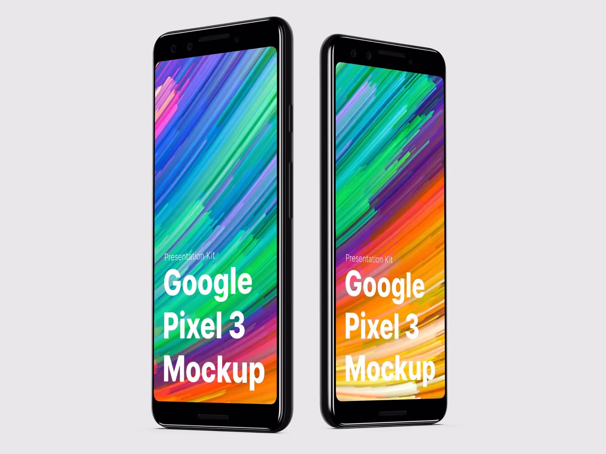 Google Pixel 3, Google Pixel 3 XL Mockups | Best Commercial Version