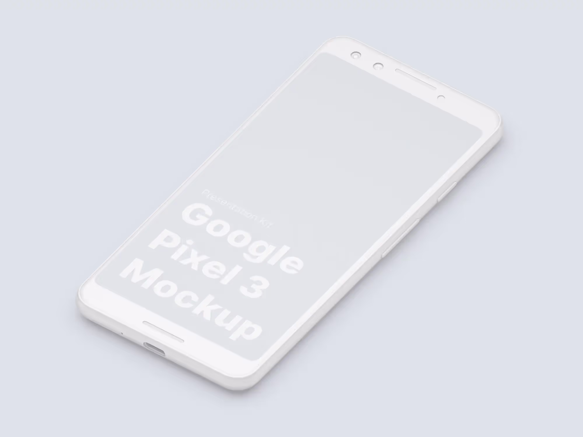 Google Pixel 3, Google Pixel 3 XL Mockups | Pro Design Resource