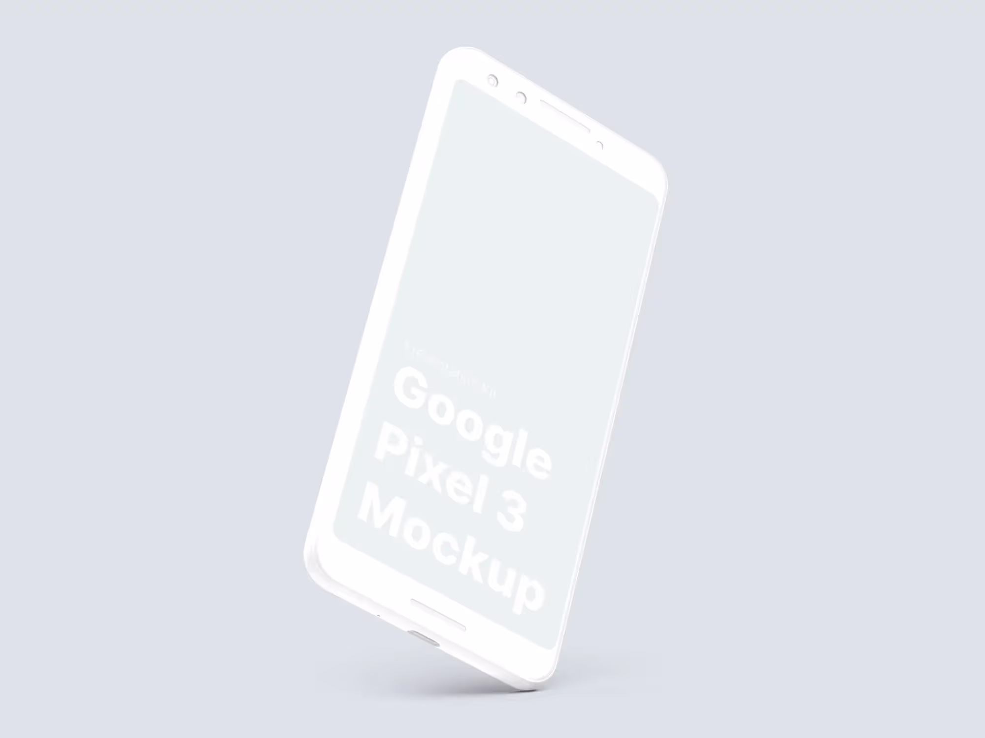 Google Pixel 3, Google Pixel 3 XL Mockups | Available on ls.graphics