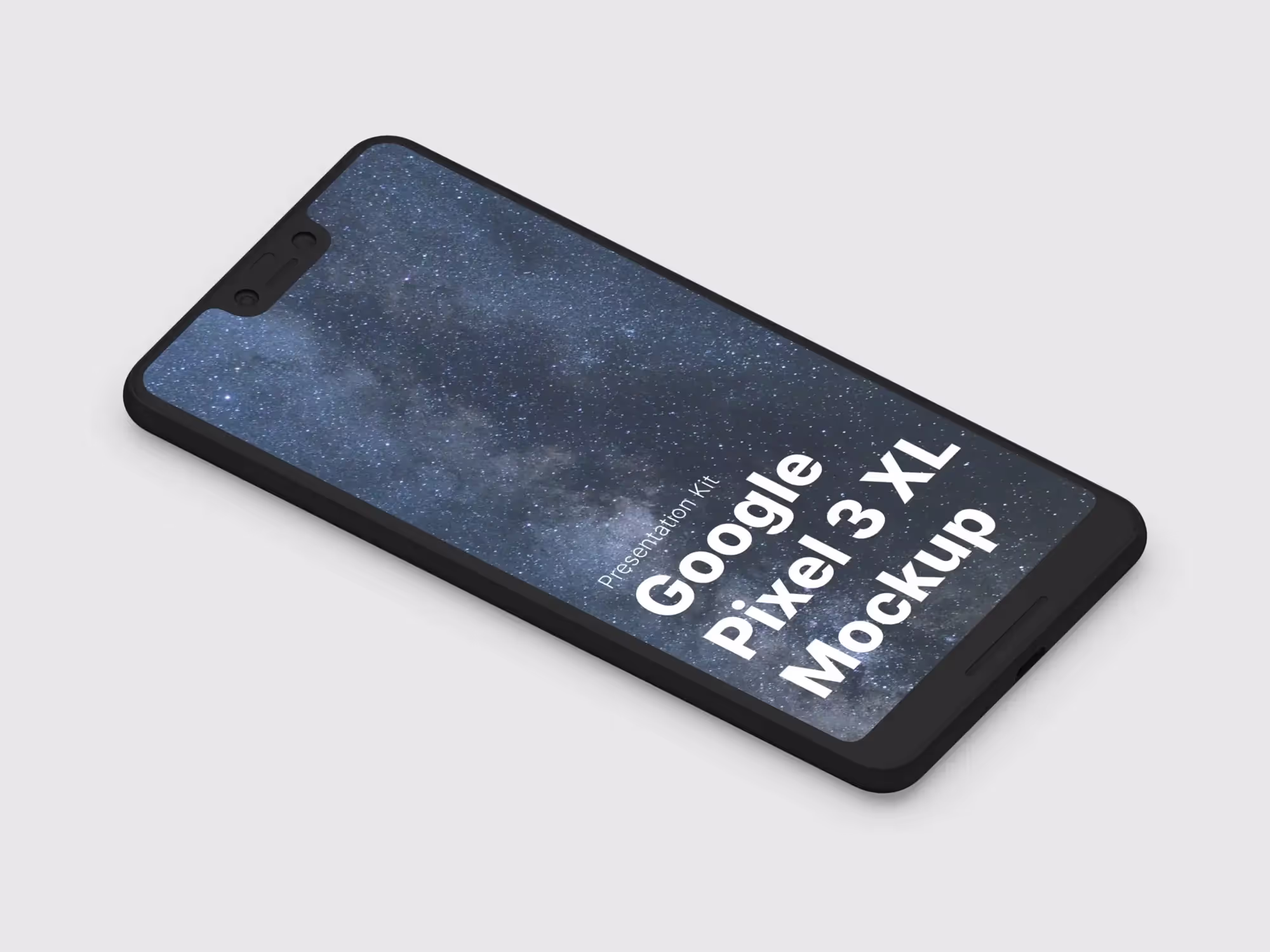 Google Pixel 3, Google Pixel 3 XL Mockups | Pro Design Resource