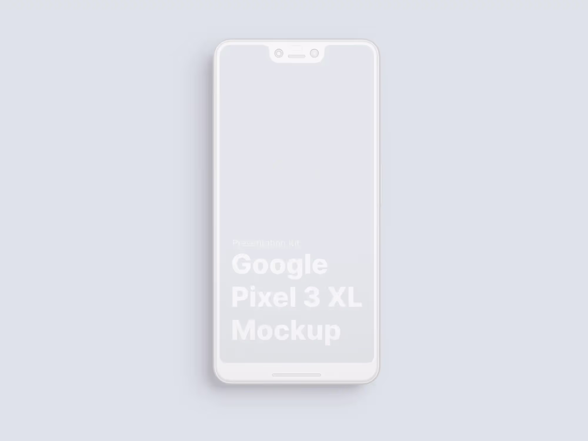 Google Pixel 3, Google Pixel 3 XL Mockups | Commercial License Ready