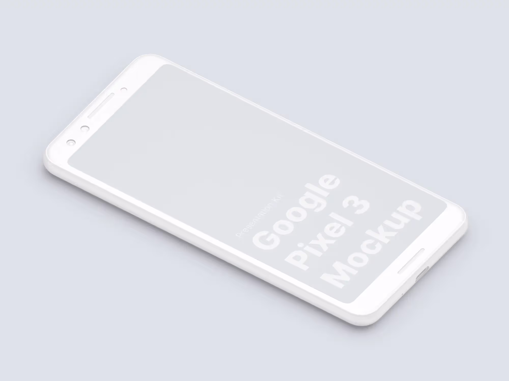 Google Pixel 3, Google Pixel 3 XL Mockups | Pro Design Resource