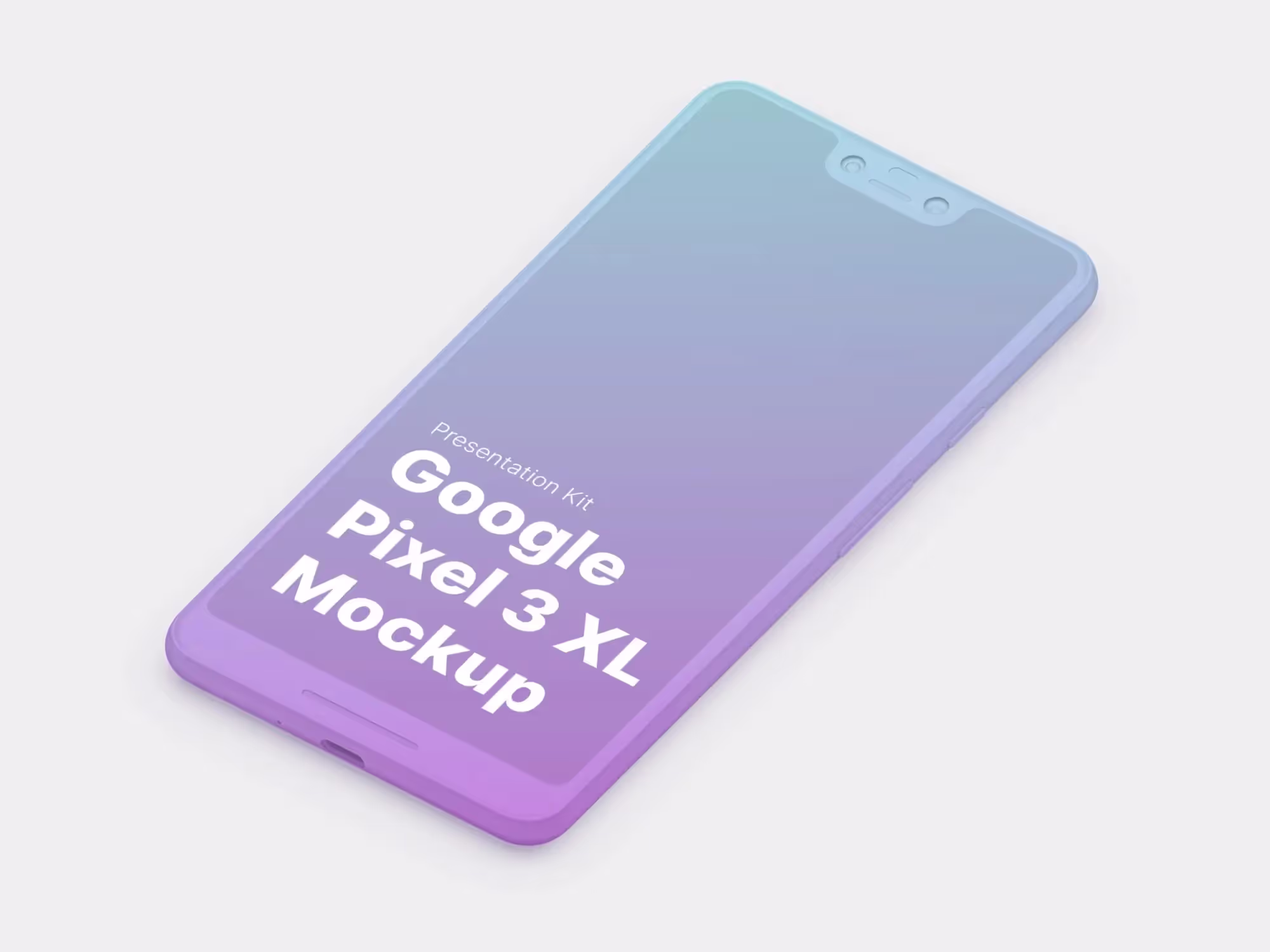 Google Pixel 3, Google Pixel 3 XL Mockups | Professional Template