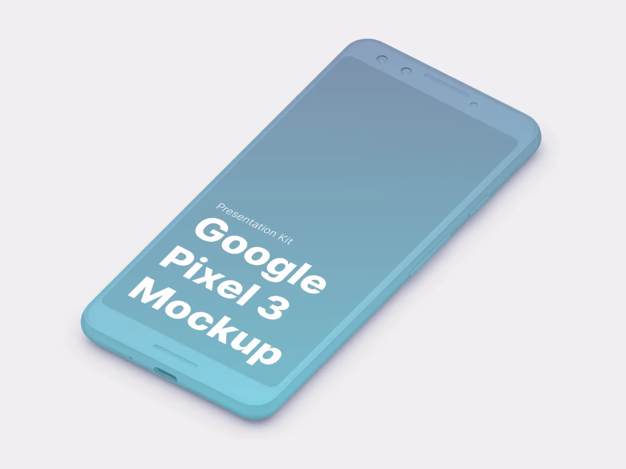 Google Pixel 3, Google Pixel 3 XL Mockups | Commercial License Ready
