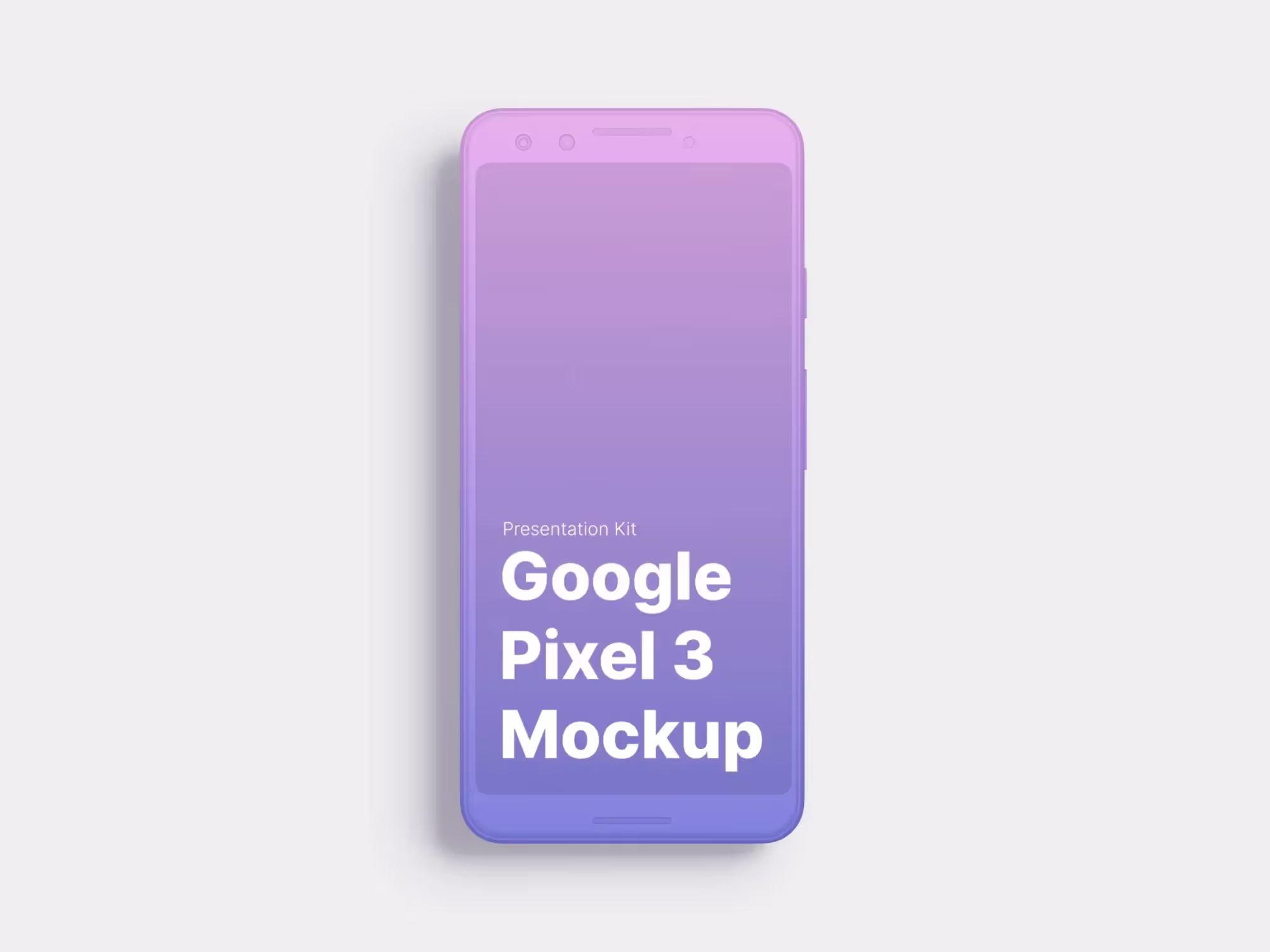 Google Pixel 3, Google Pixel 3 XL Mockups | Premium Download Ready
