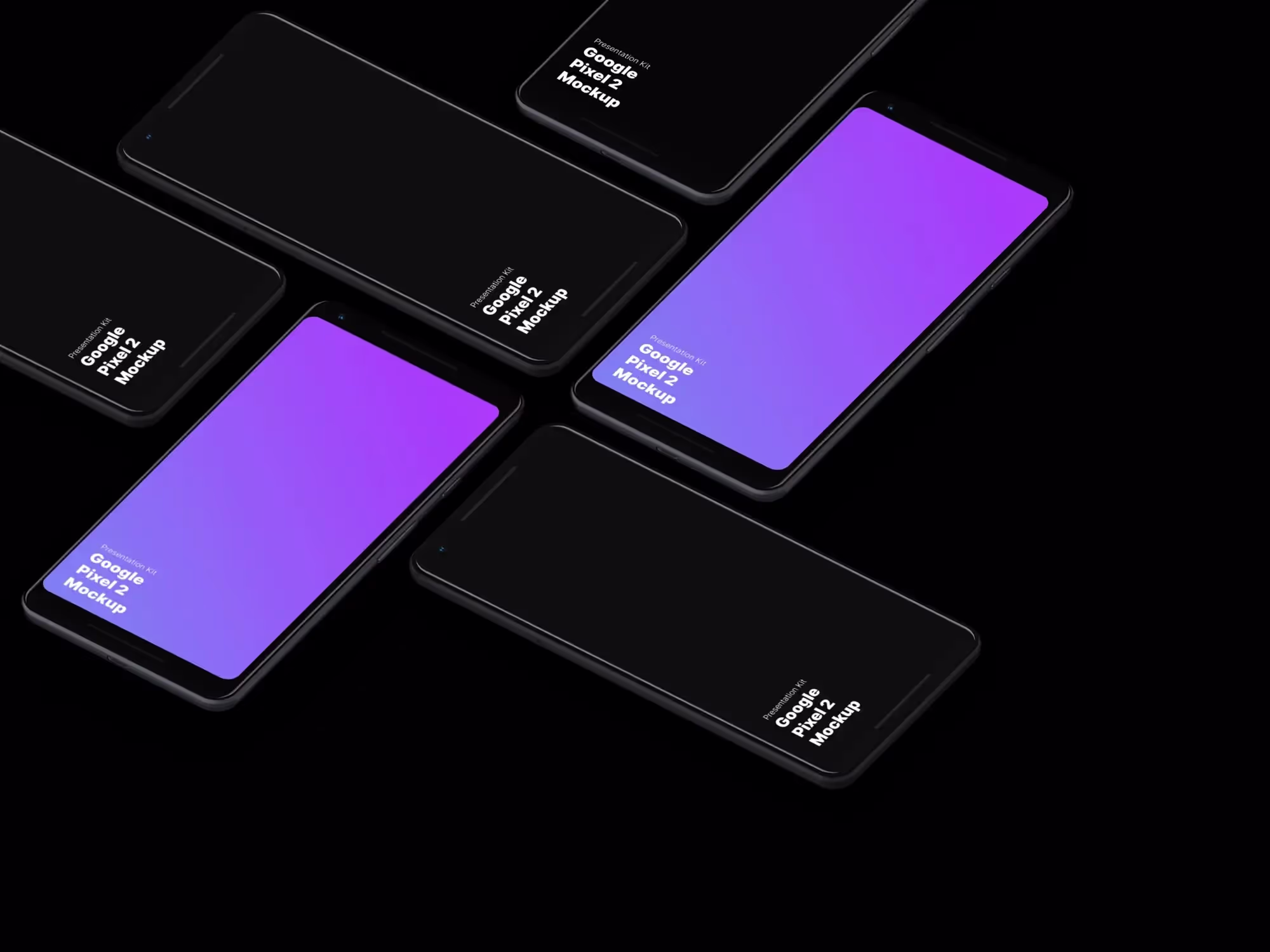Google Pixel 2 Mockups | Top Selling Mockup