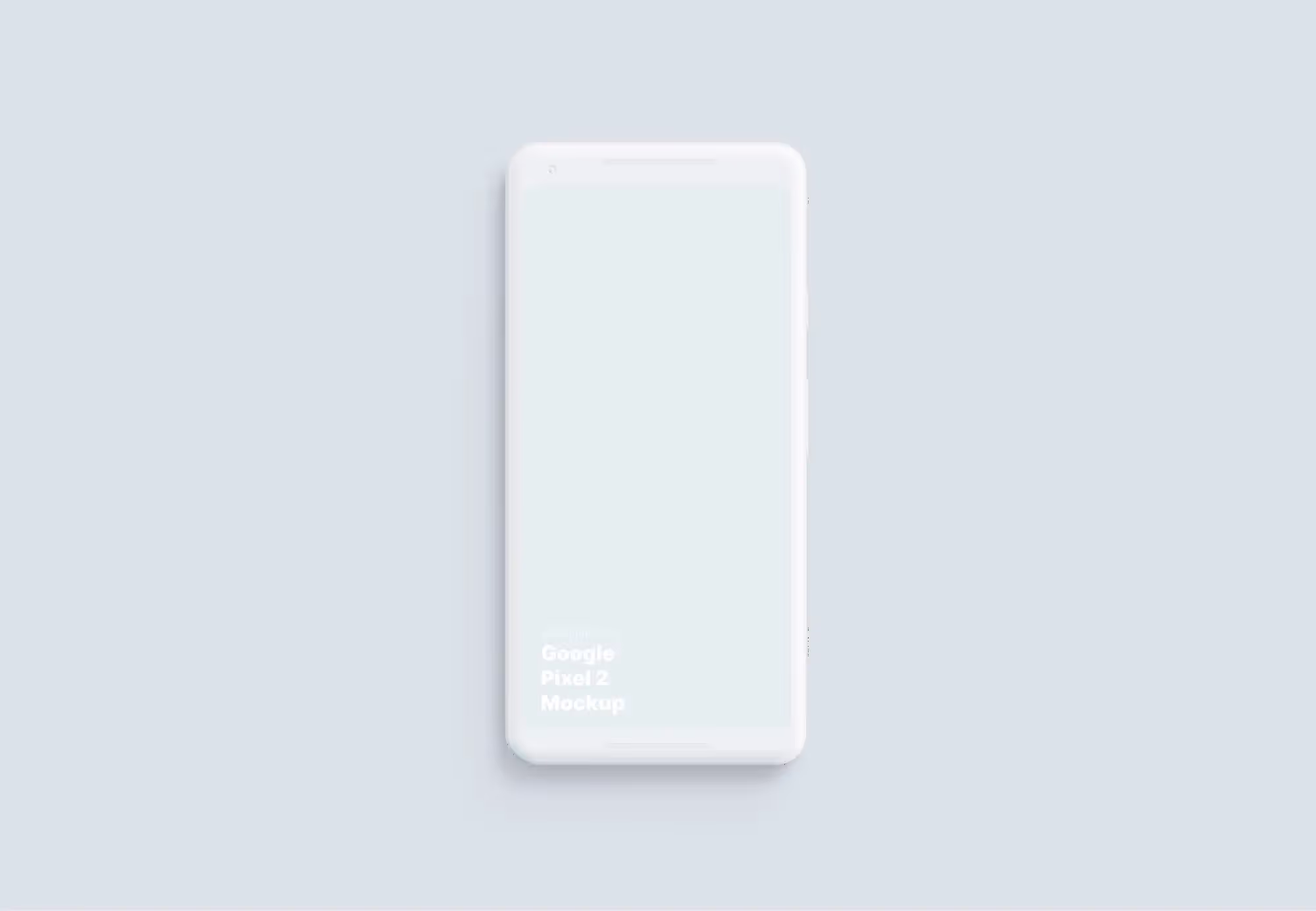 Google Pixel 2 Mockups | Best Seller Template