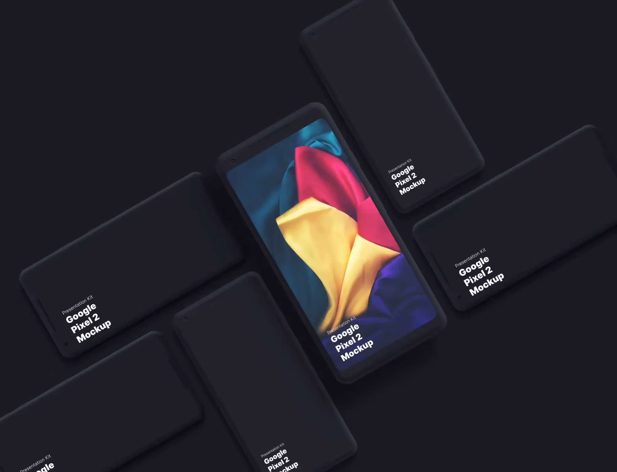Google Pixel 2 Mockups | Download at ls.graphics