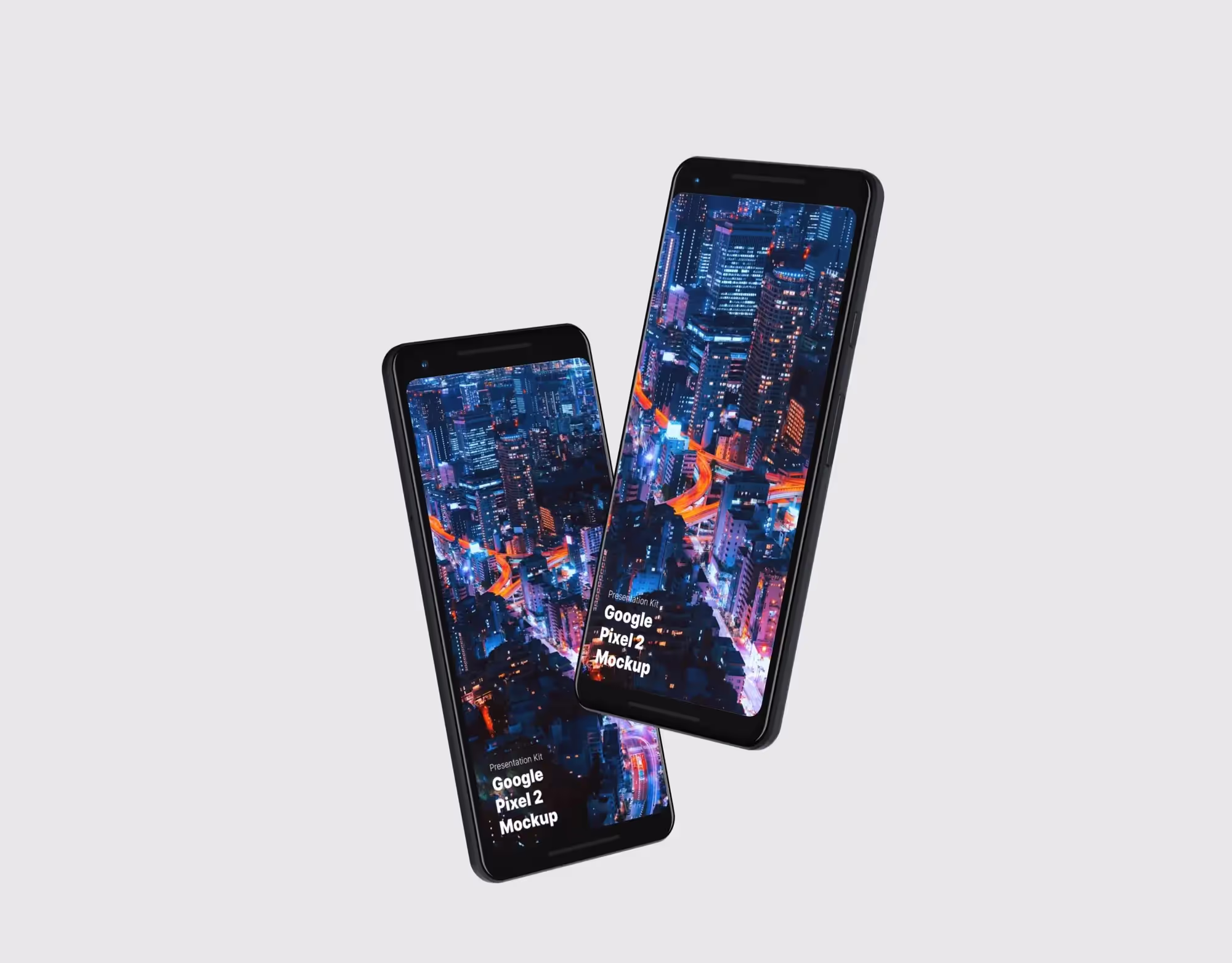 Google Pixel 2 Mockups | High Quality Asset