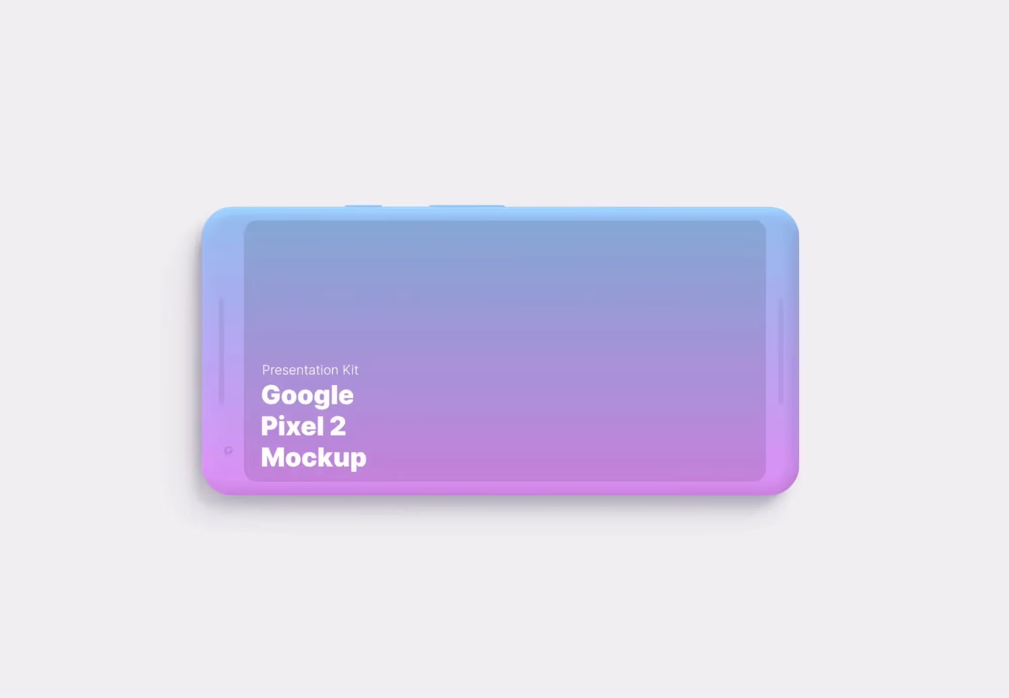 Google Pixel 2 Mockups | Full Resolution File