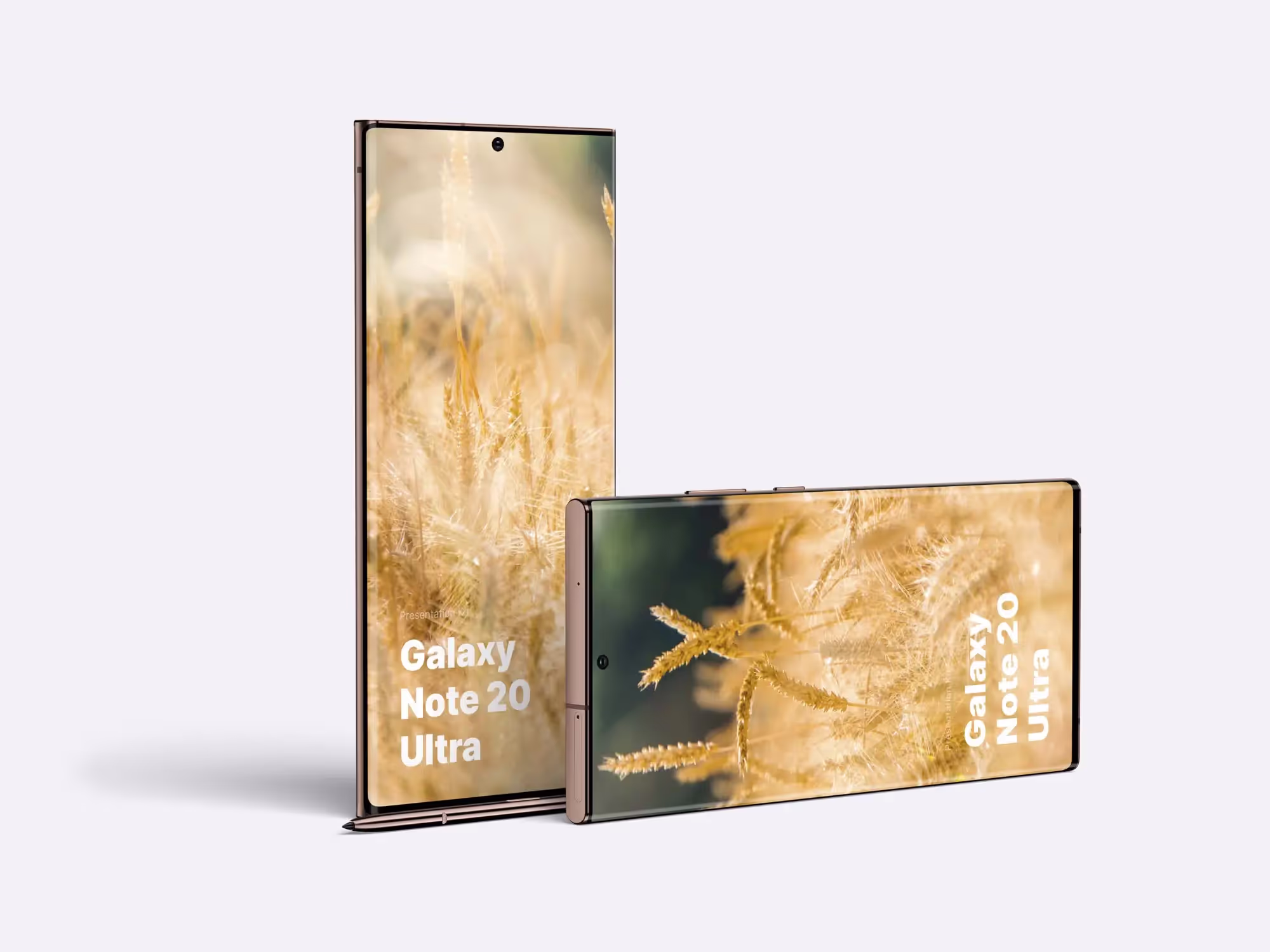 Galaxy Note 20 Ultra Mockups | Best Seller Template