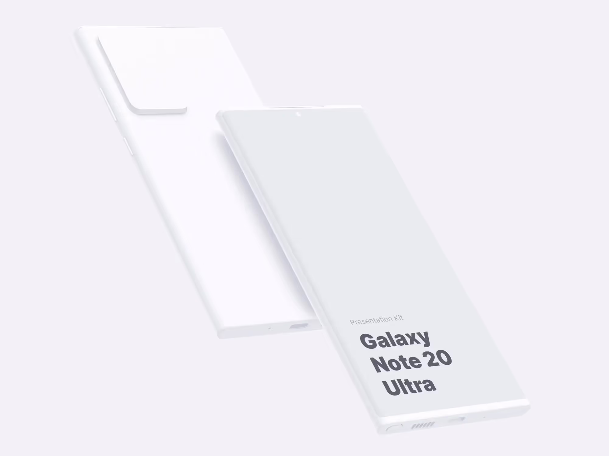 Galaxy Note 20 Ultra Mockups | Professional Template