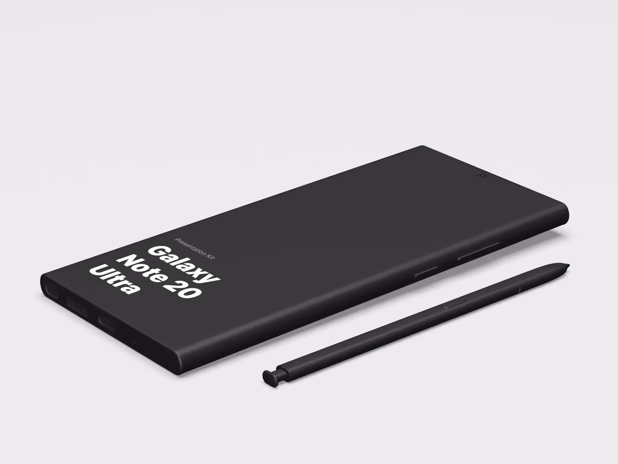 Galaxy Note 20 Ultra Mockups | Full Resolution File