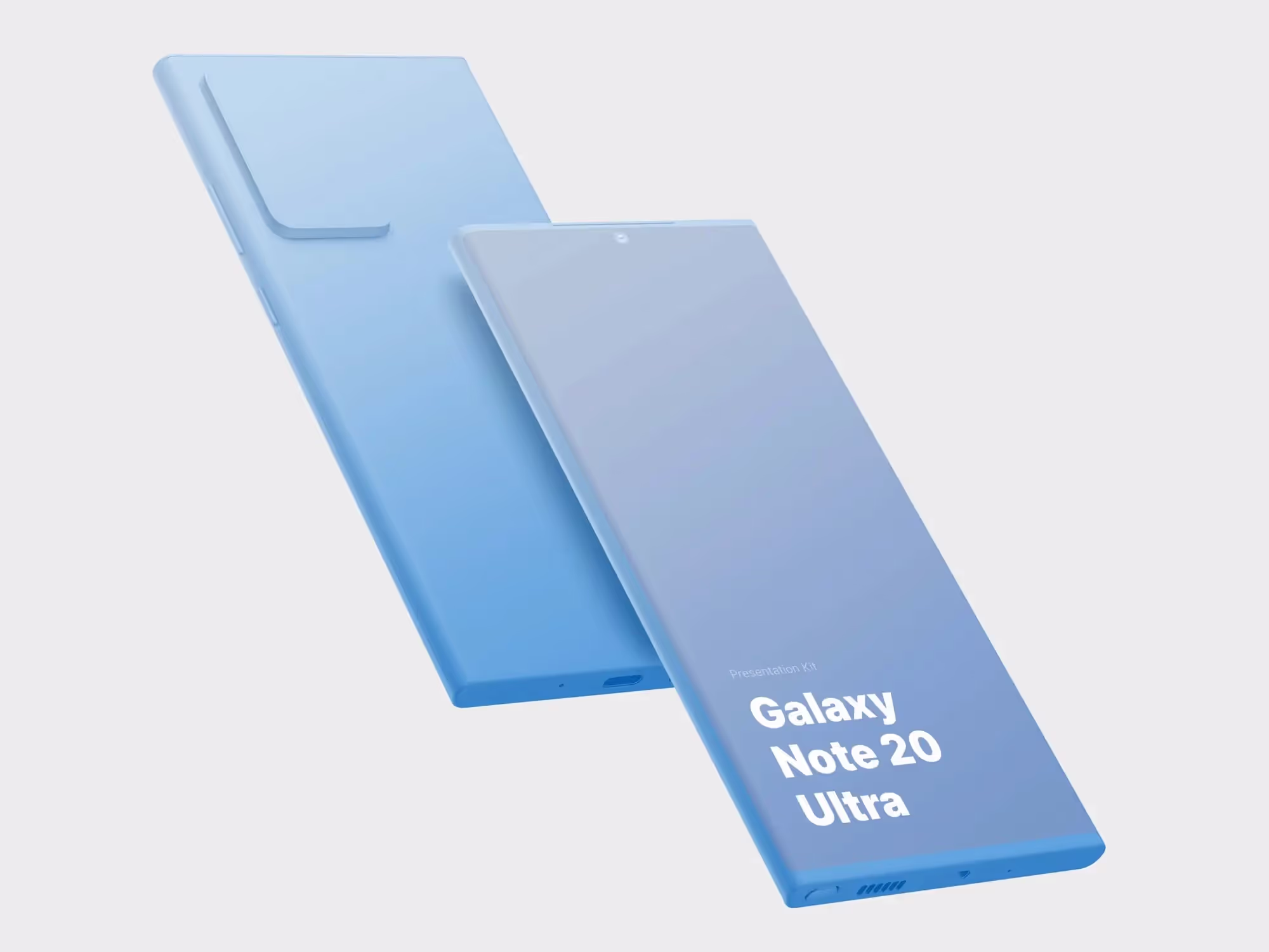 Galaxy Note 20 Ultra Mockups | Professional Template