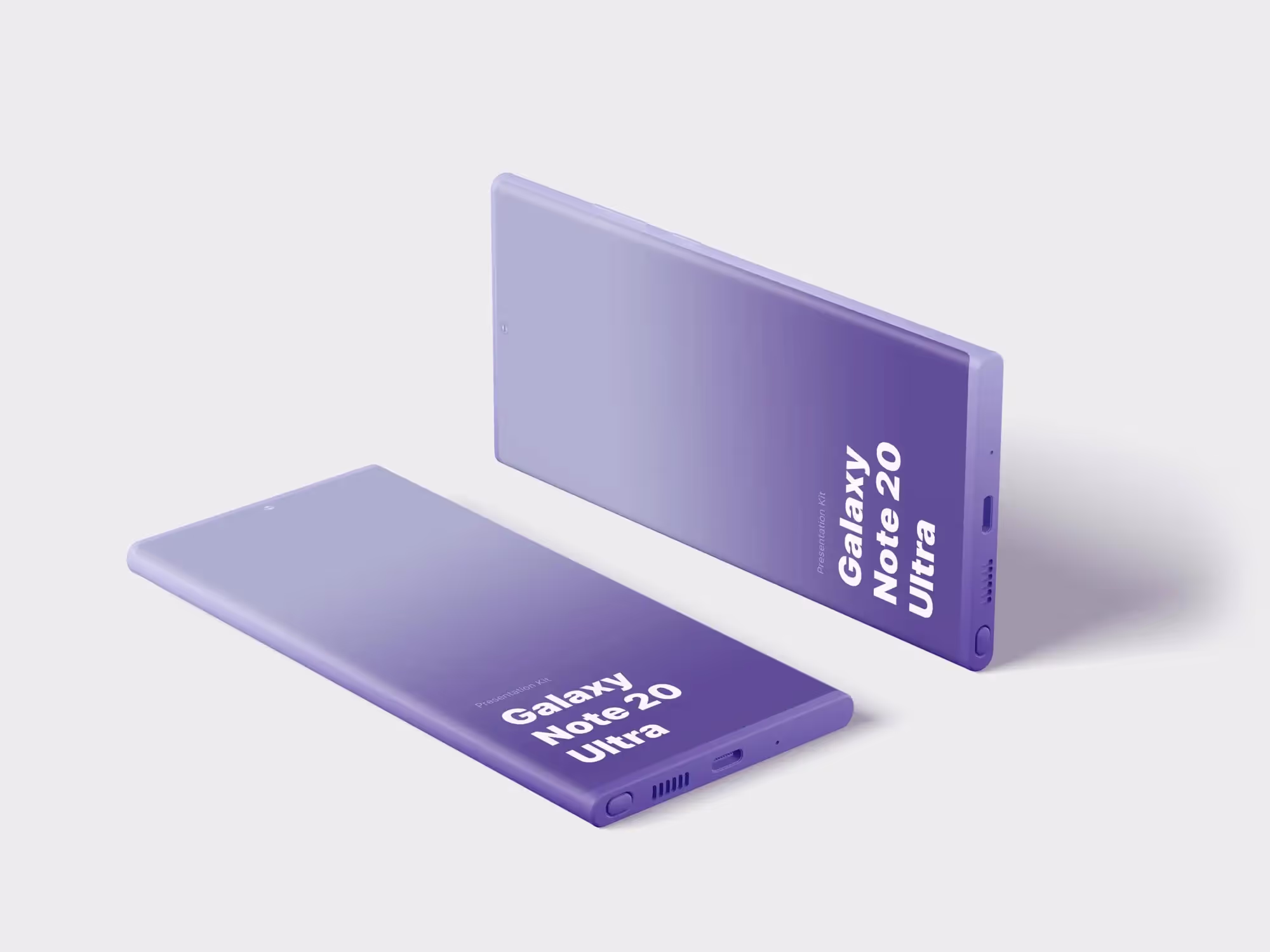 Galaxy Note 20 Ultra Mockups | High Quality Asset