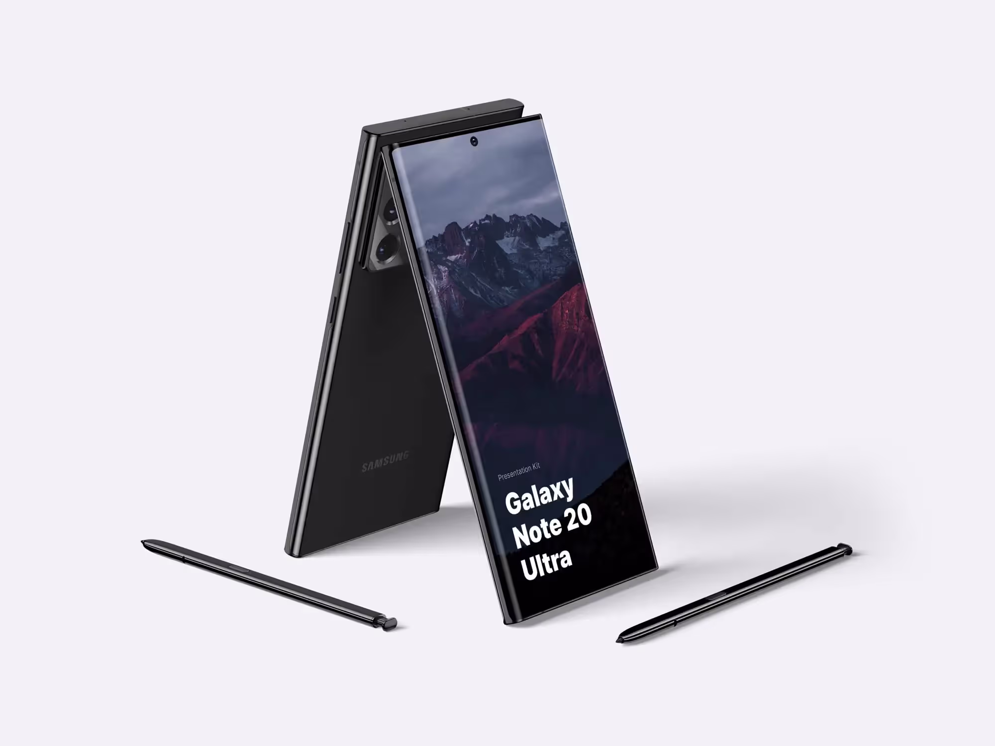 Galaxy Note 20 Ultra Mockups | Full Resolution File