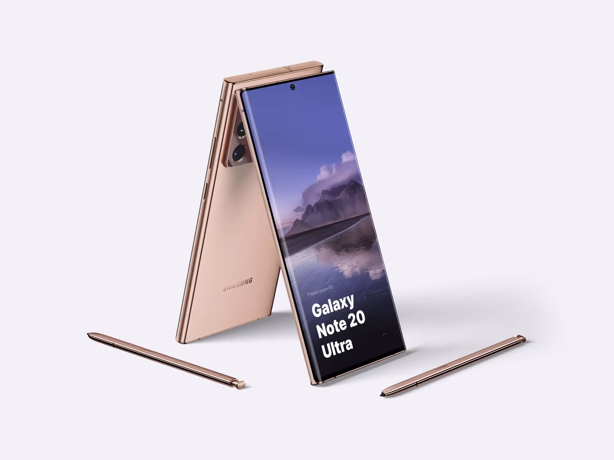 Galaxy Note 20 Ultra Mockups | Commercial License Ready