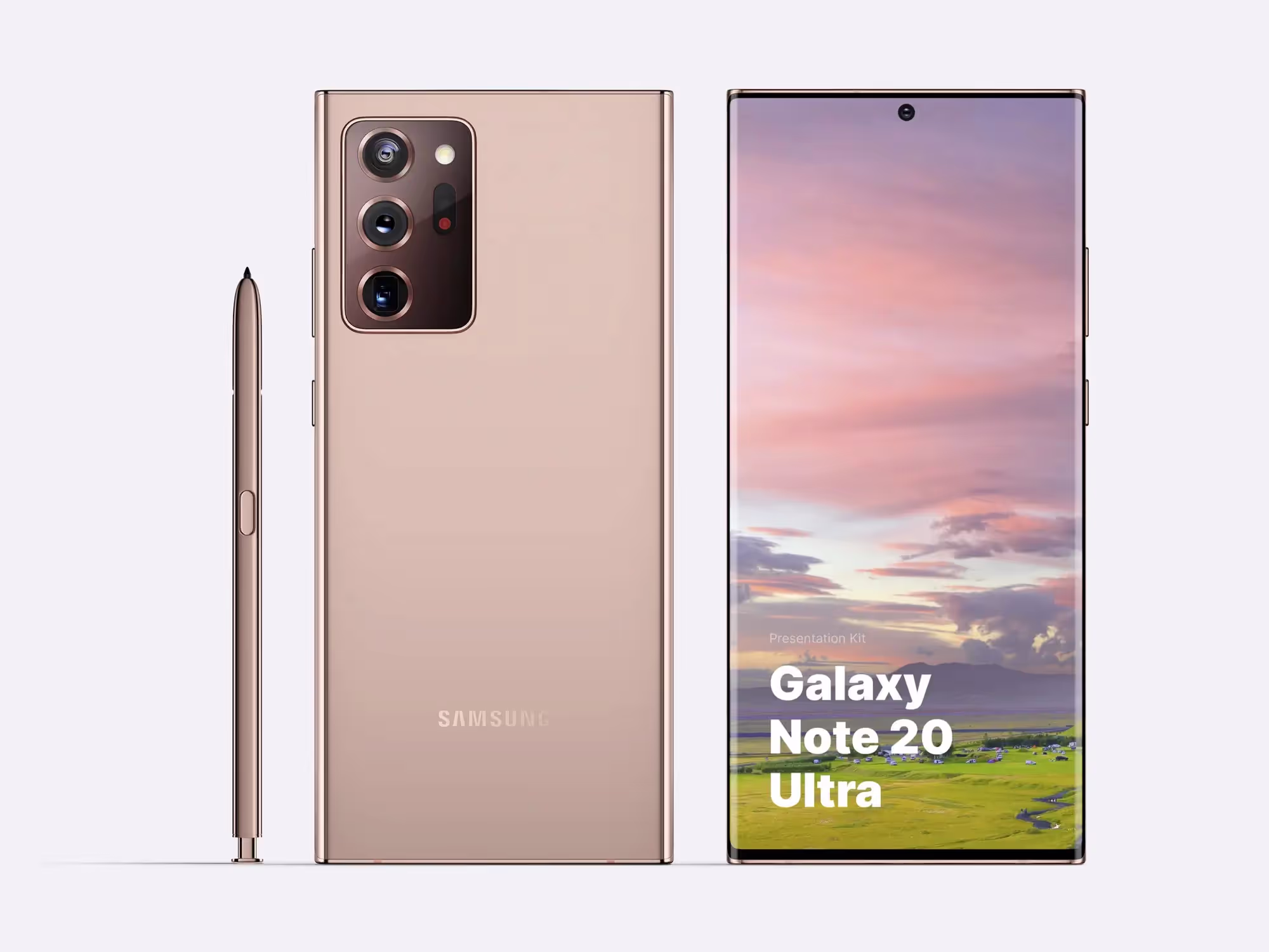 Galaxy Note 20 Ultra Mockups | Best Commercial Version